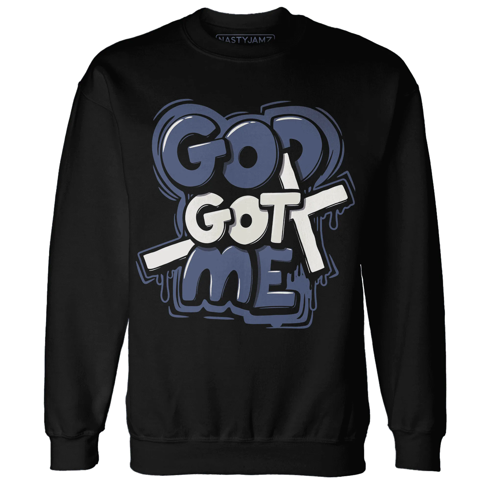 Low-Diffused-Blue-11s-Sweatshirt-Match-God-Got-Me