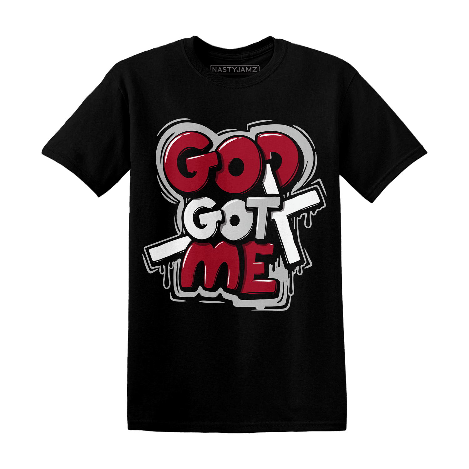 Retro Red Taxi 12s T Shirt Match God Got Me - NastyJamz