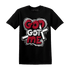 Retro Red Taxi 12s T Shirt Match God Got Me - NastyJamz