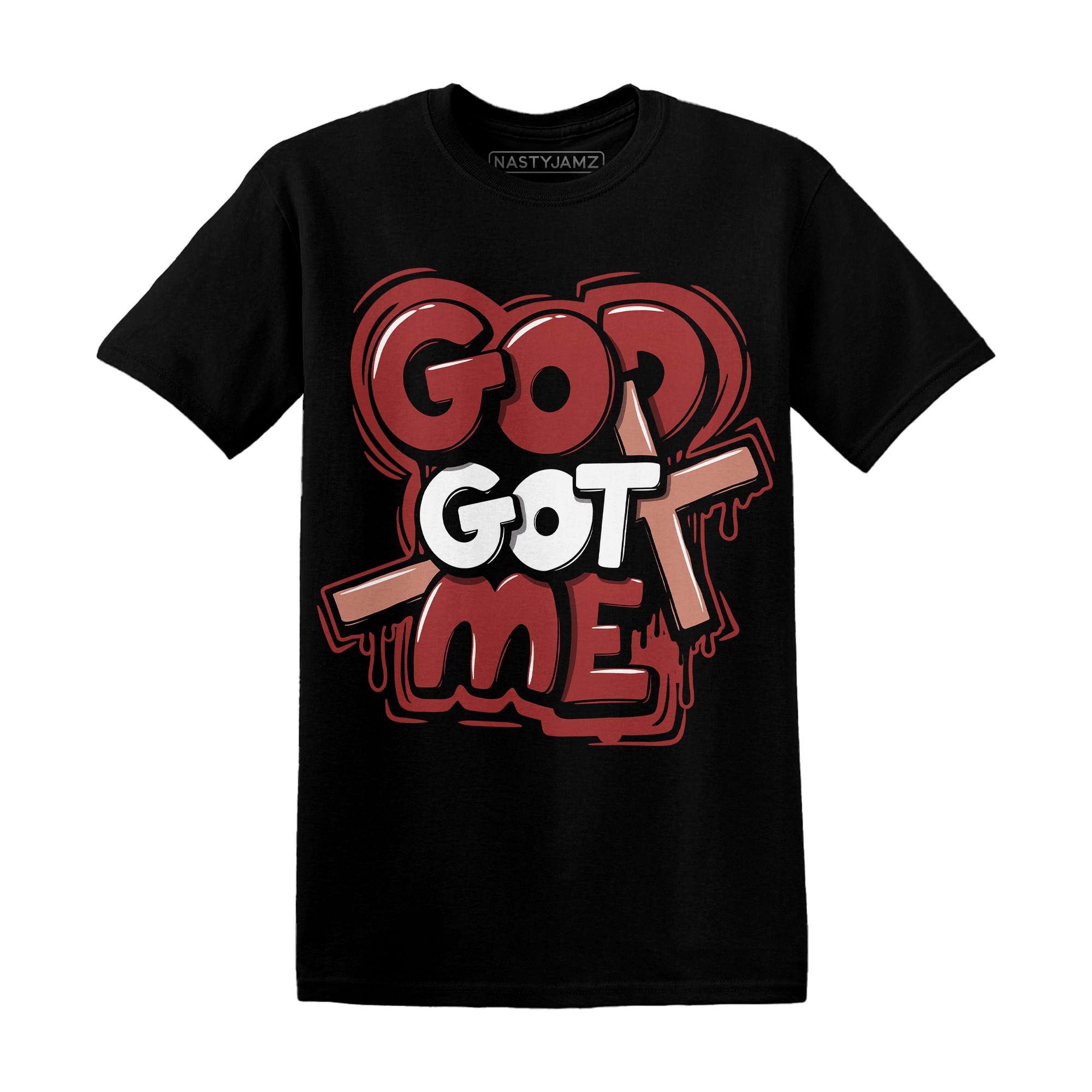 Dune Red 13s T Shirt Match God Got Me - NastyJamz