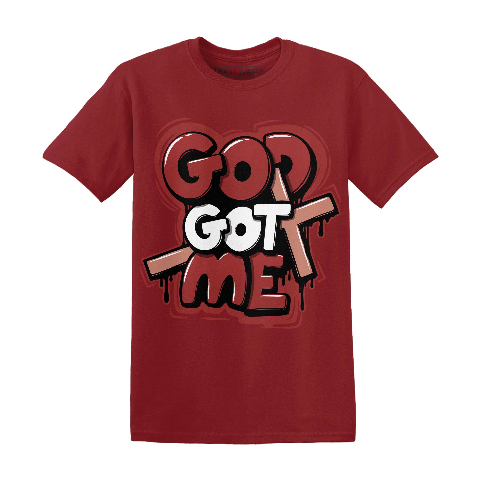 Dune Red 13s T Shirt Match God Got Me - NastyJamz