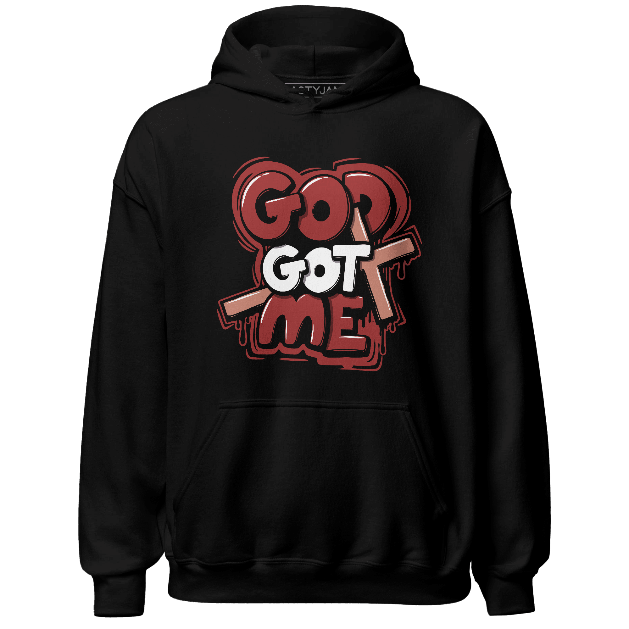 Dune Red 13s Hoodie Match God Got Me - NastyJamz