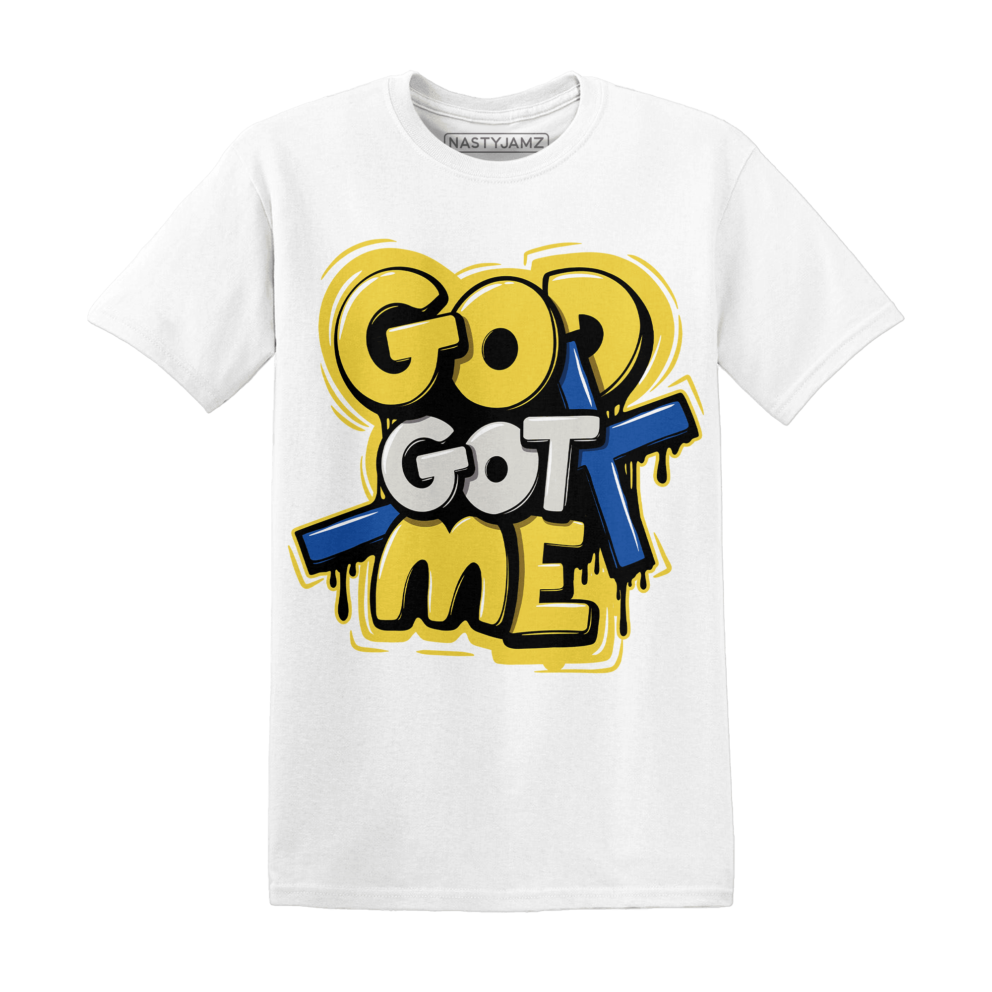 Low OG Canary TVSC 1s T Shirt Match God Got Me - NastyJamz