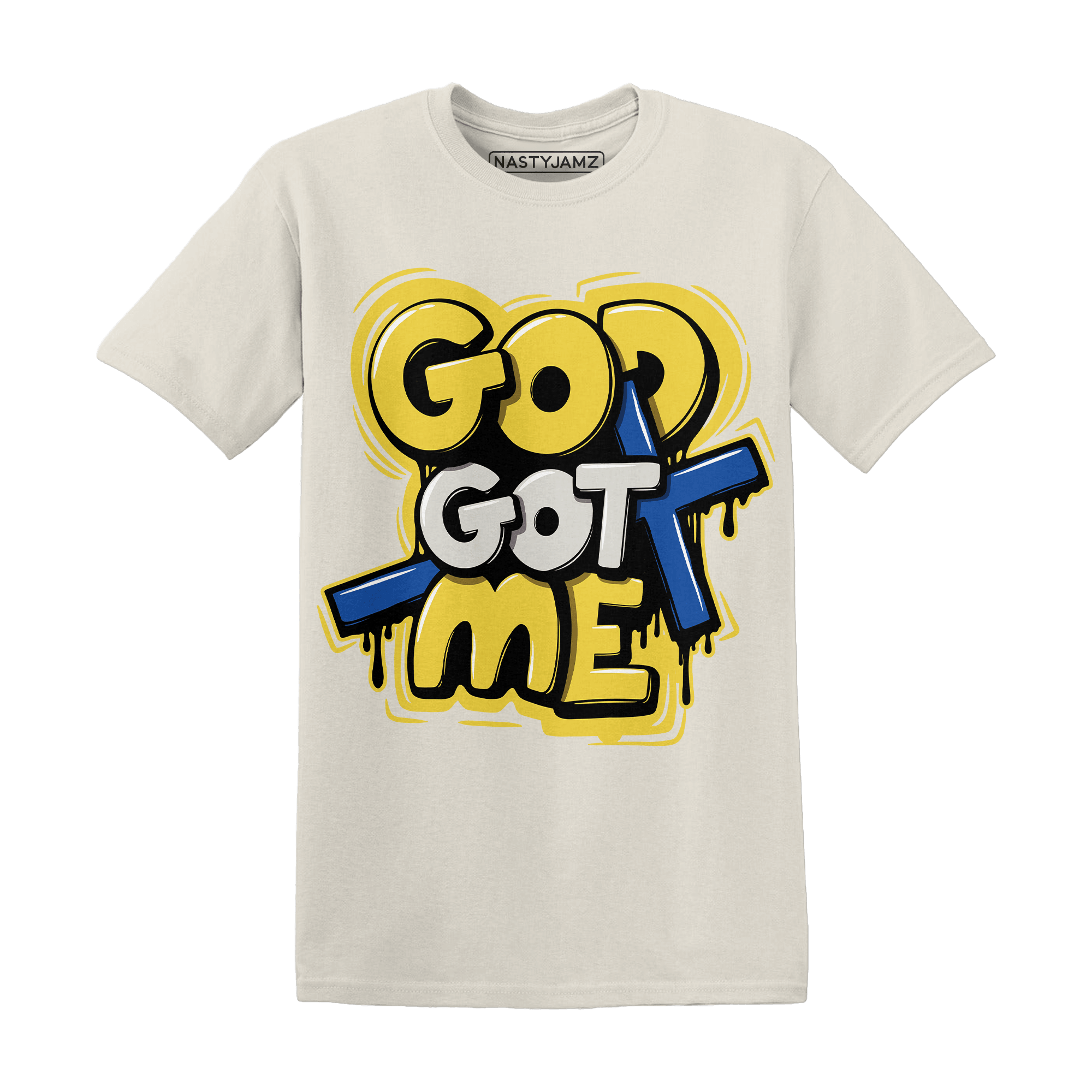 Low OG Canary TVSC 1s T Shirt Match God Got Me - NastyJamz