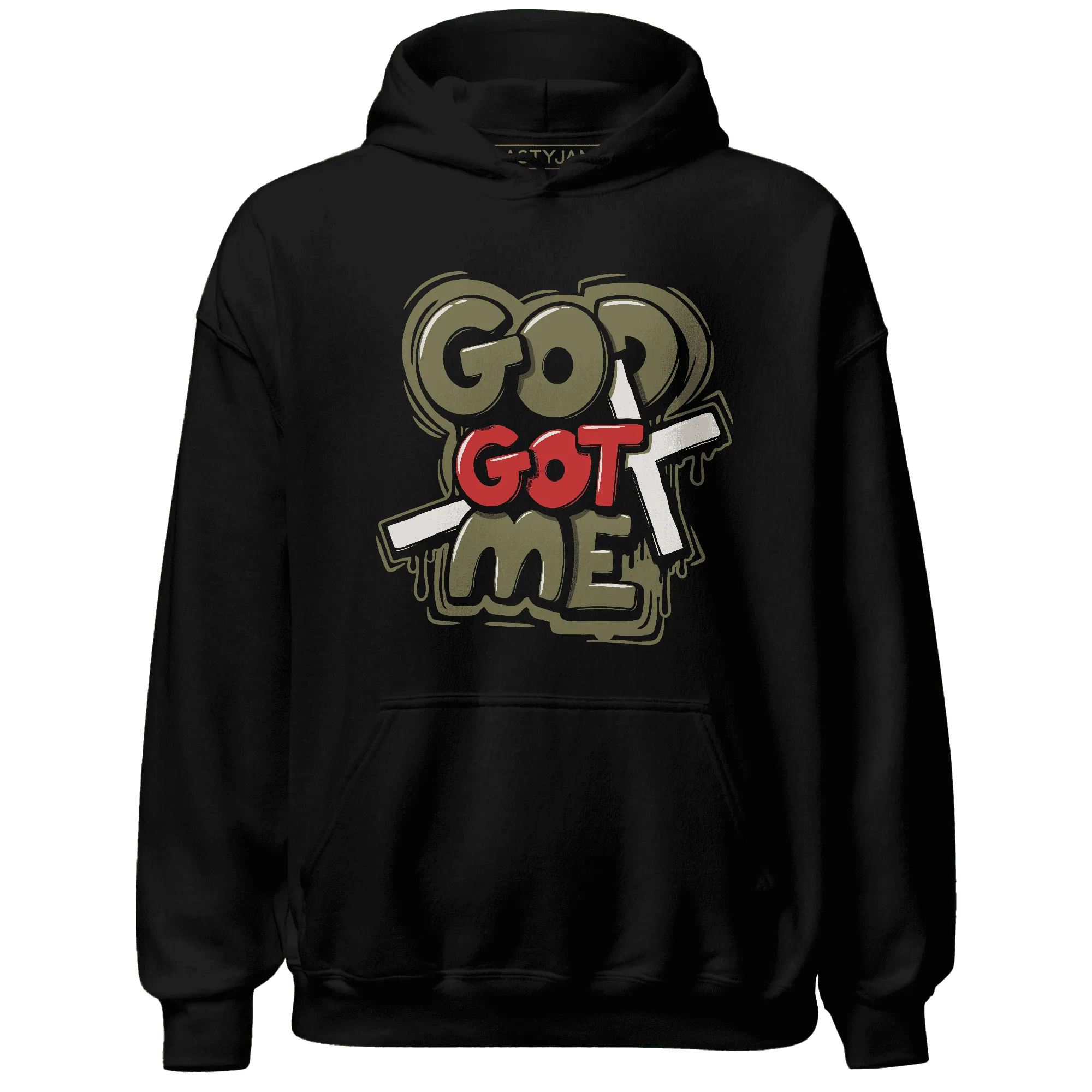 Medium-Olive-1s-NastyJamz-Hoodie-Match-God-Got-Me