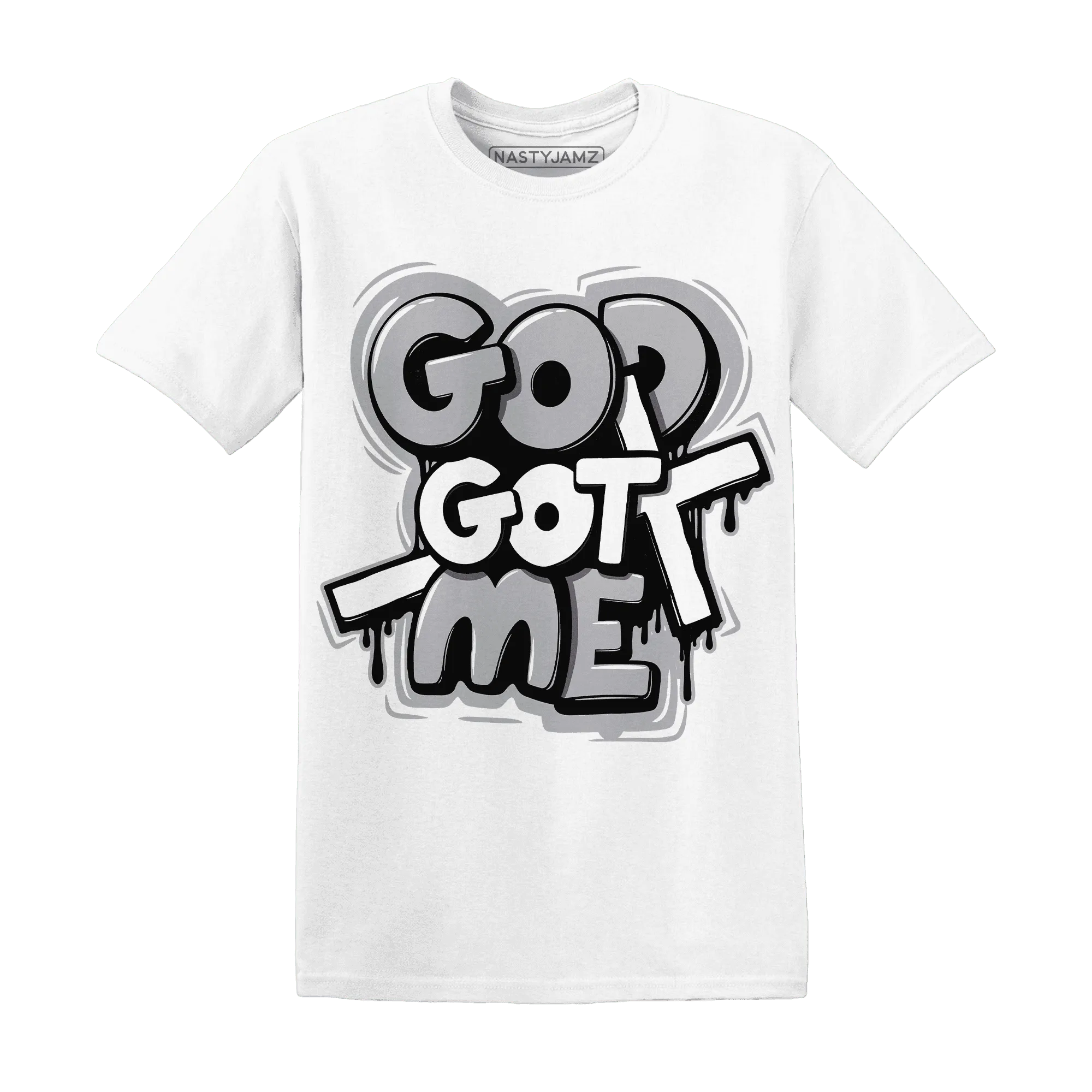 Wolf-Grey-1s-T-Shirt-Match-God-Got-Me