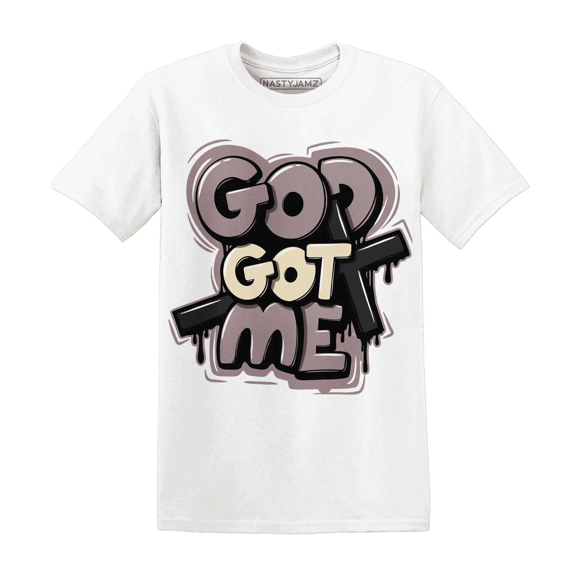Black-Violet-Ore-3s-NastyJamz-T-Shirt-Match-God-Got-Me
