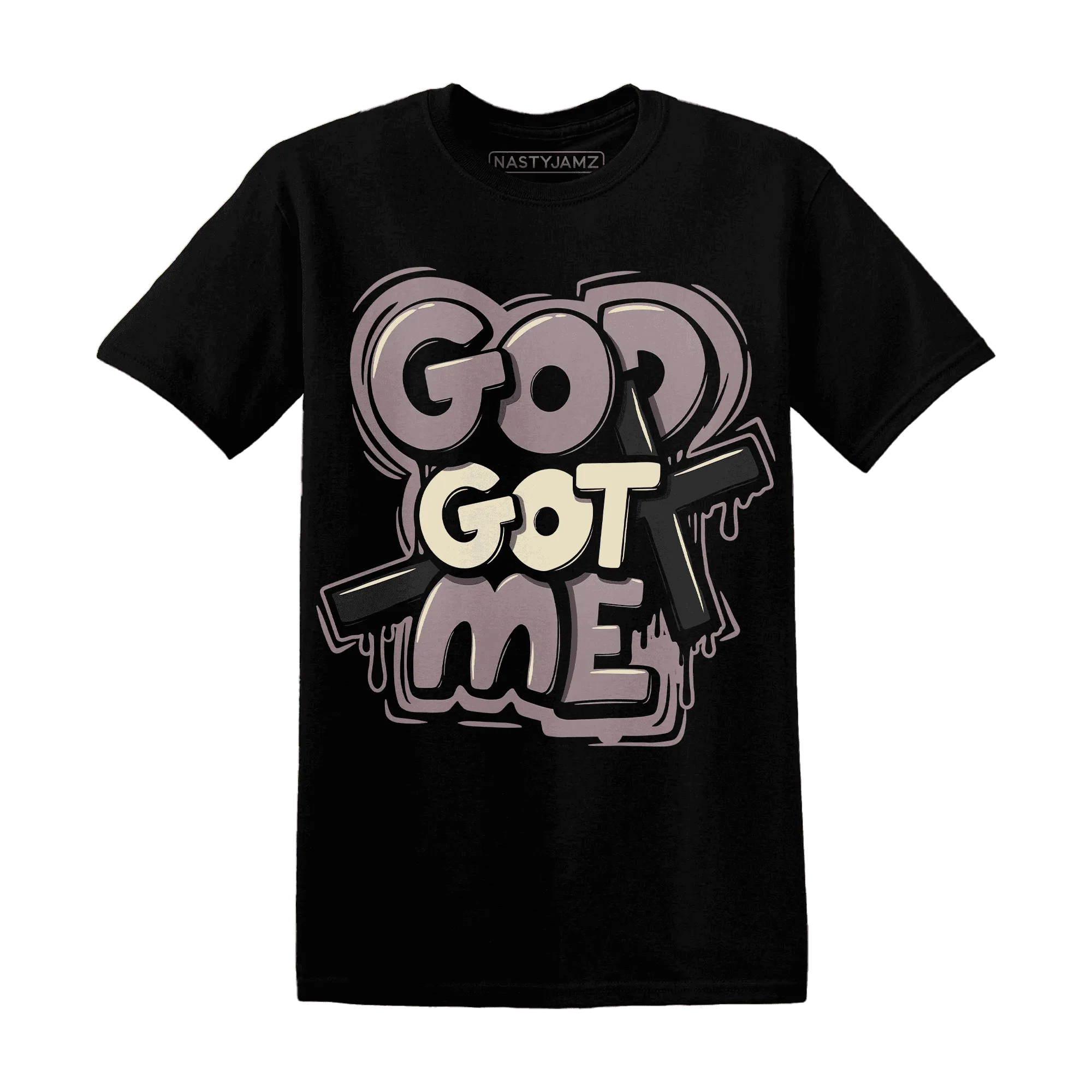 Black-Violet-Ore-3s-NastyJamz-T-Shirt-Match-God-Got-Me