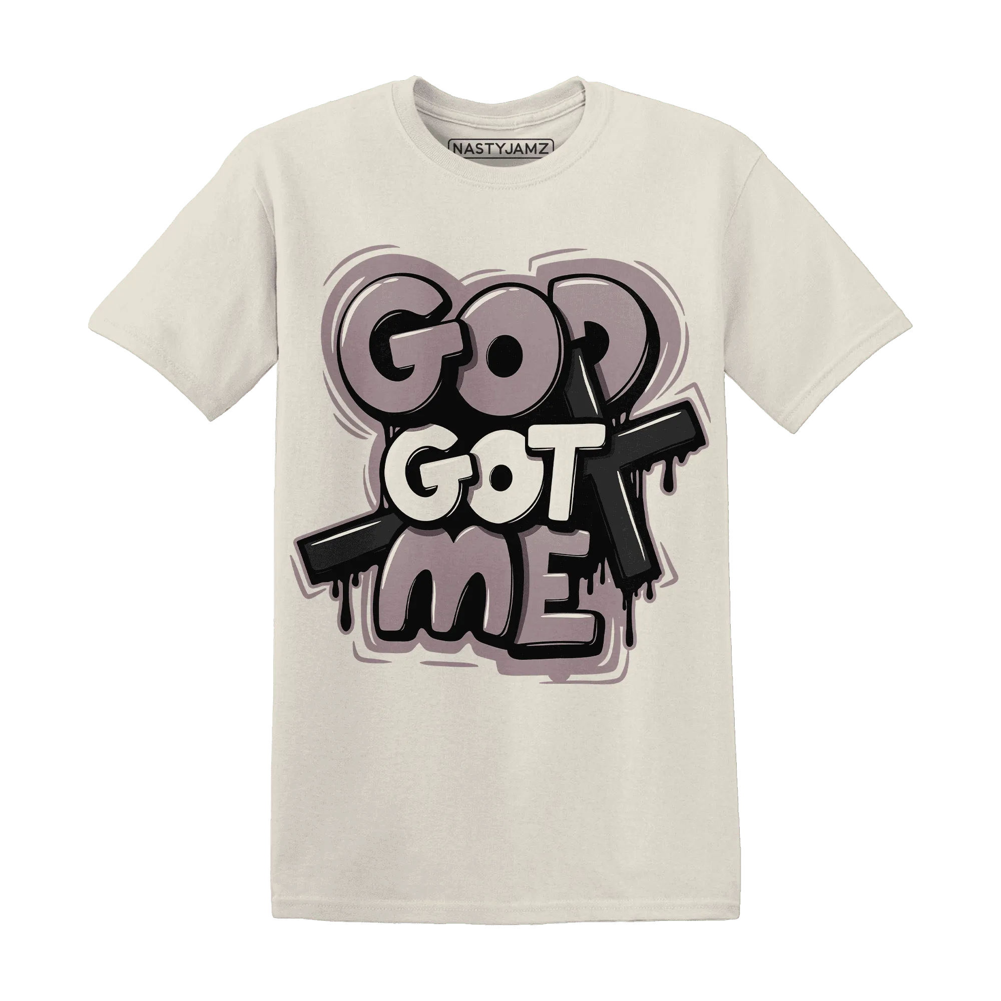Black-Violet-Ore-3s-NastyJamz-T-Shirt-Match-God-Got-Me