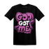 GS Hyper Violet 4s T Shirt God Got Me - NastyJamz