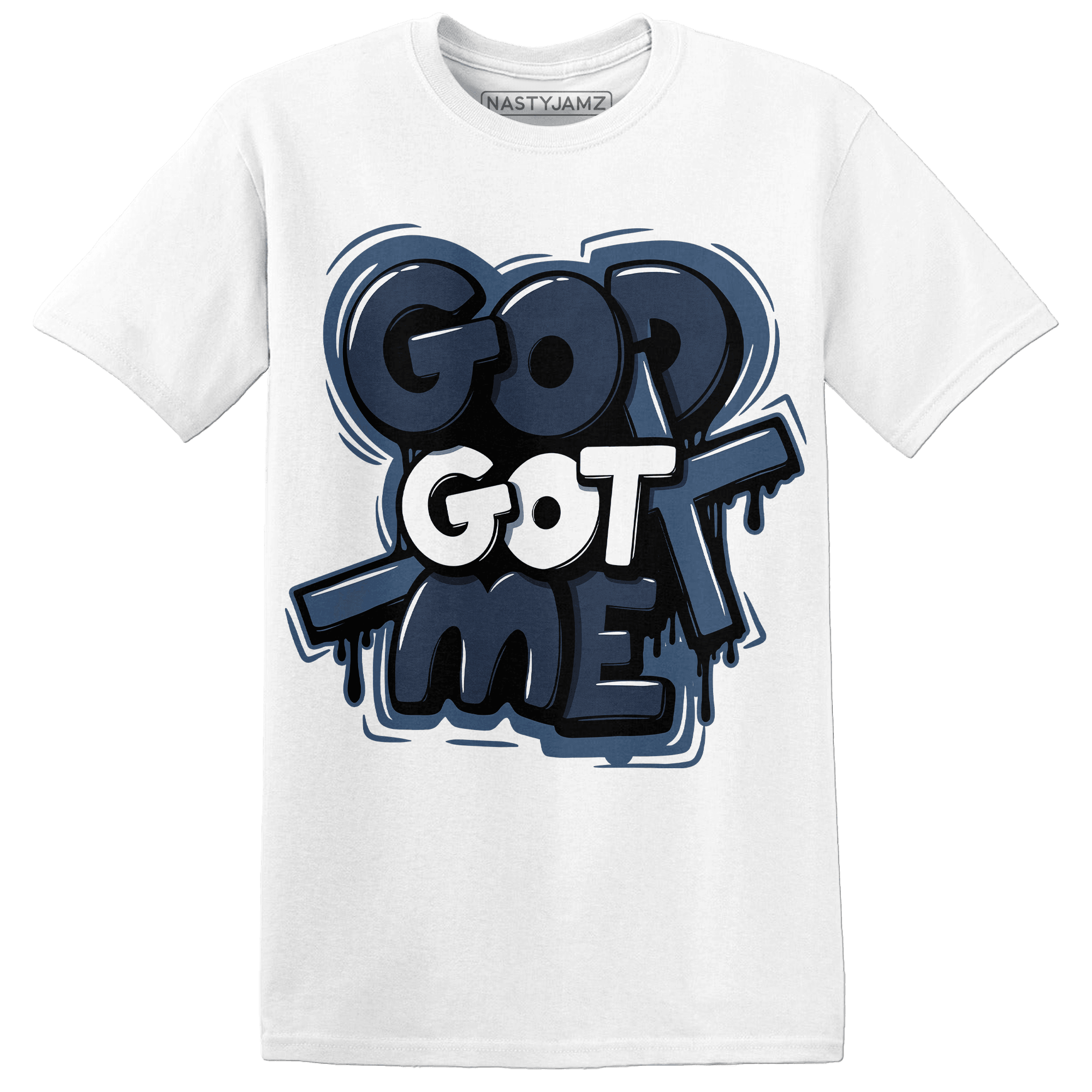 AM 1 86 Jackie RBS T Shirt Match God Got Me - NastyJamz