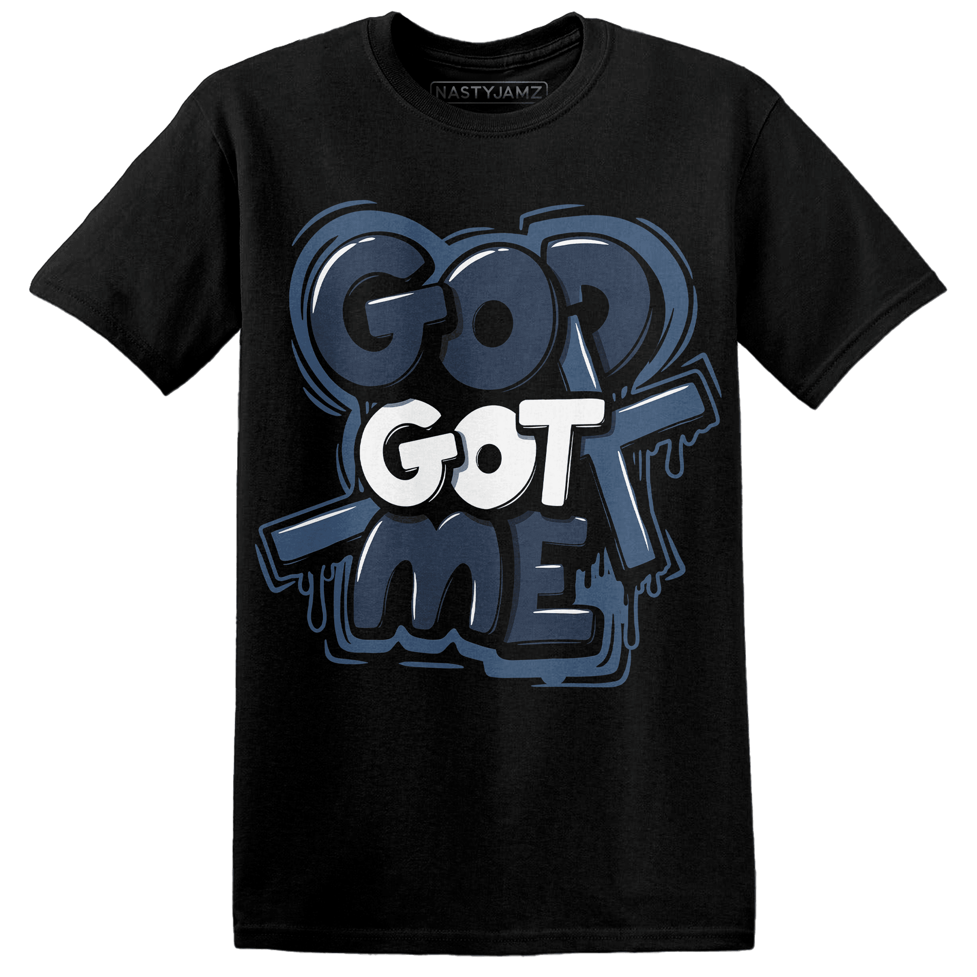 AM 1 86 Jackie RBS T Shirt Match God Got Me - NastyJamz