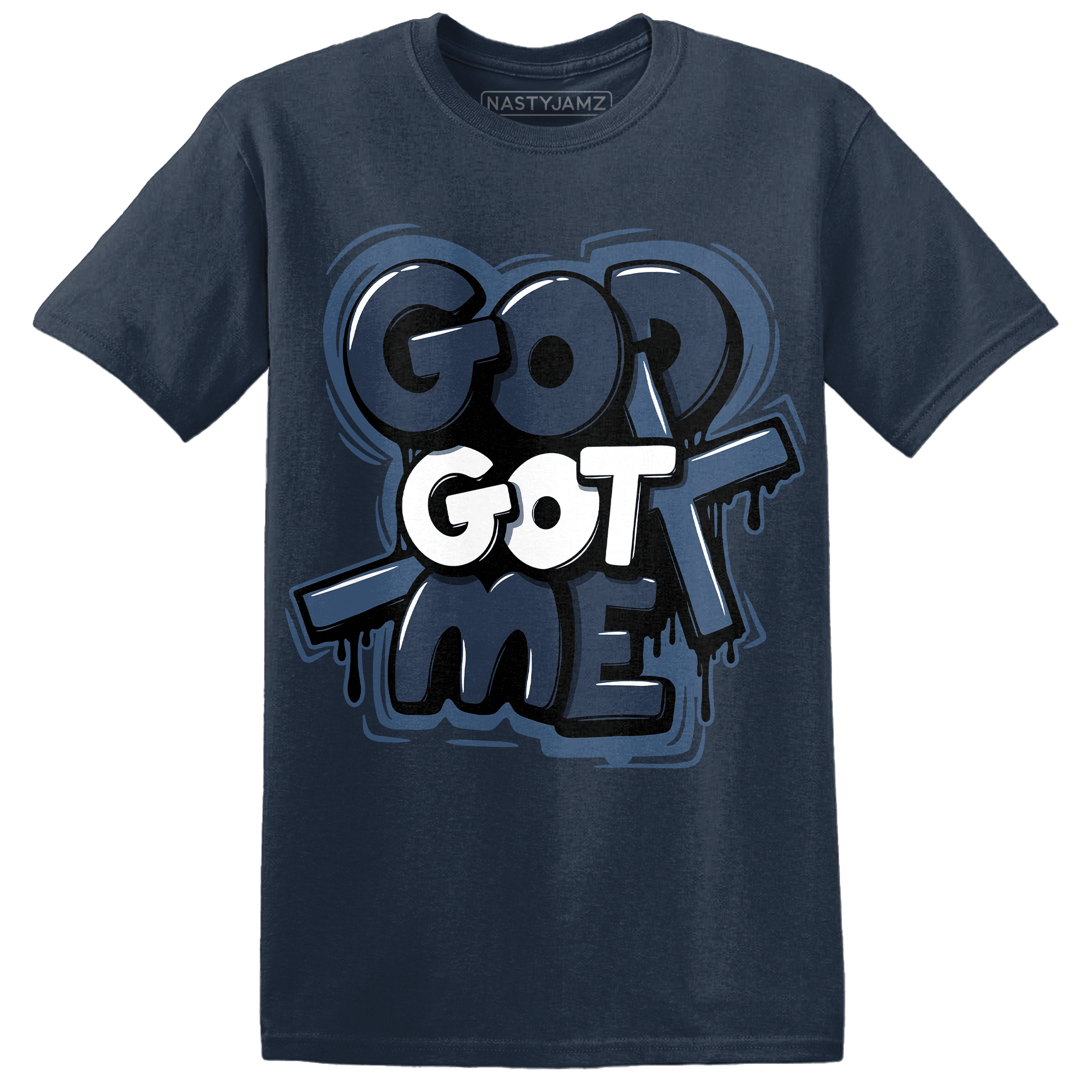 AM 1 86 Jackie RBS T Shirt Match God Got Me - NastyJamz