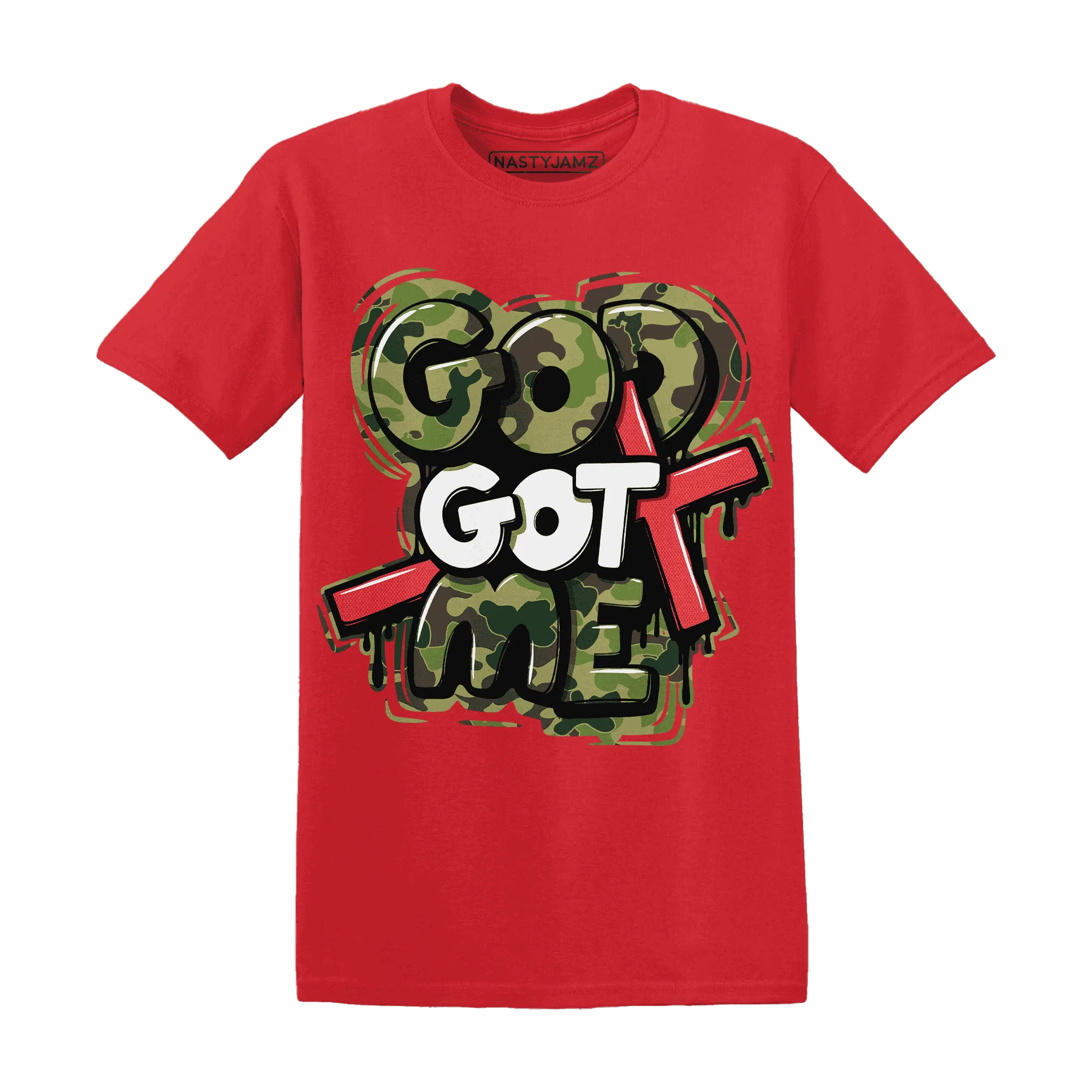 AM-90-Dark-Sage-Solar-Red-T-Shirt-Match-God-Got-Me