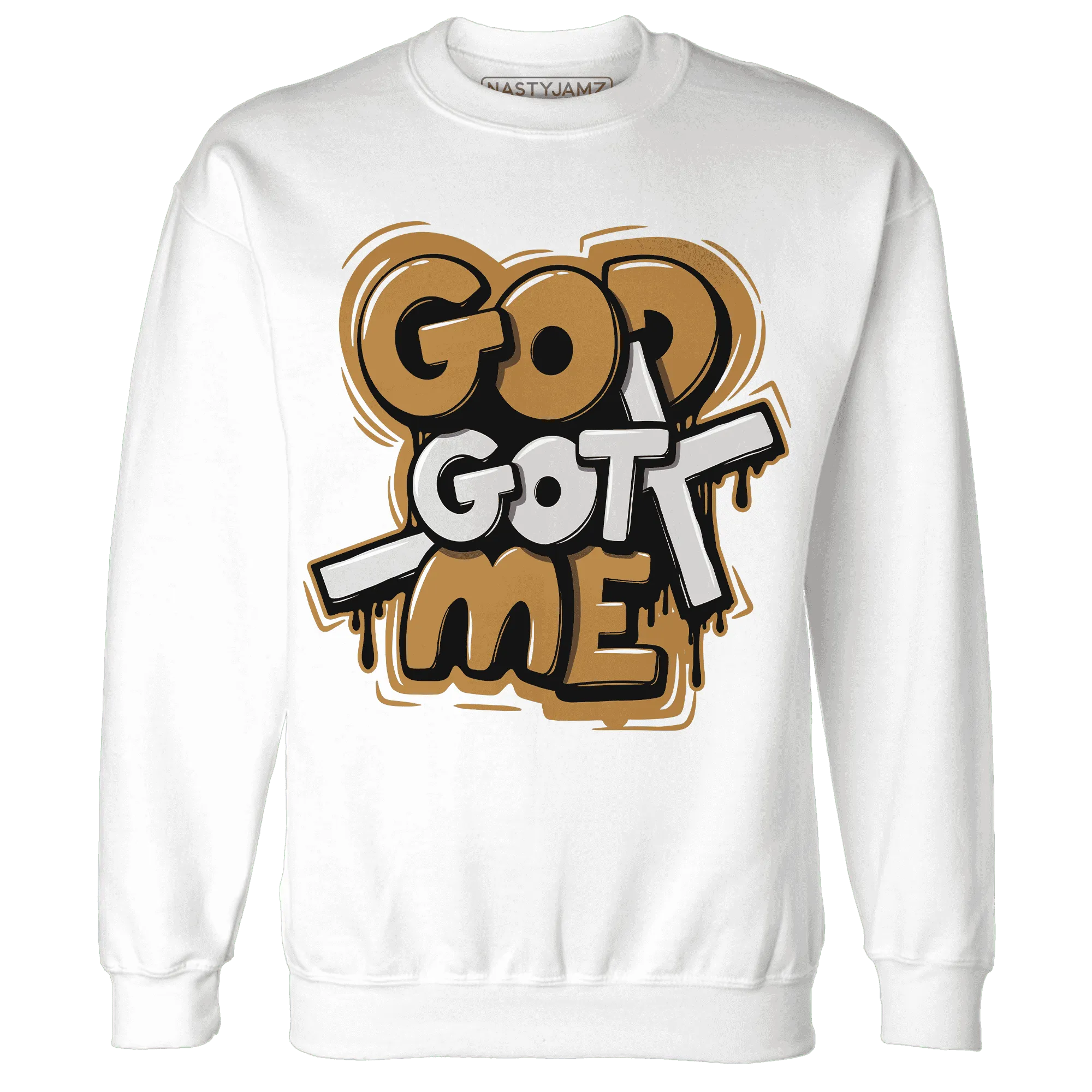 Dunk-Low-Retro-Wheat-Orange-Sweatshirt-Match-God-Got-Me