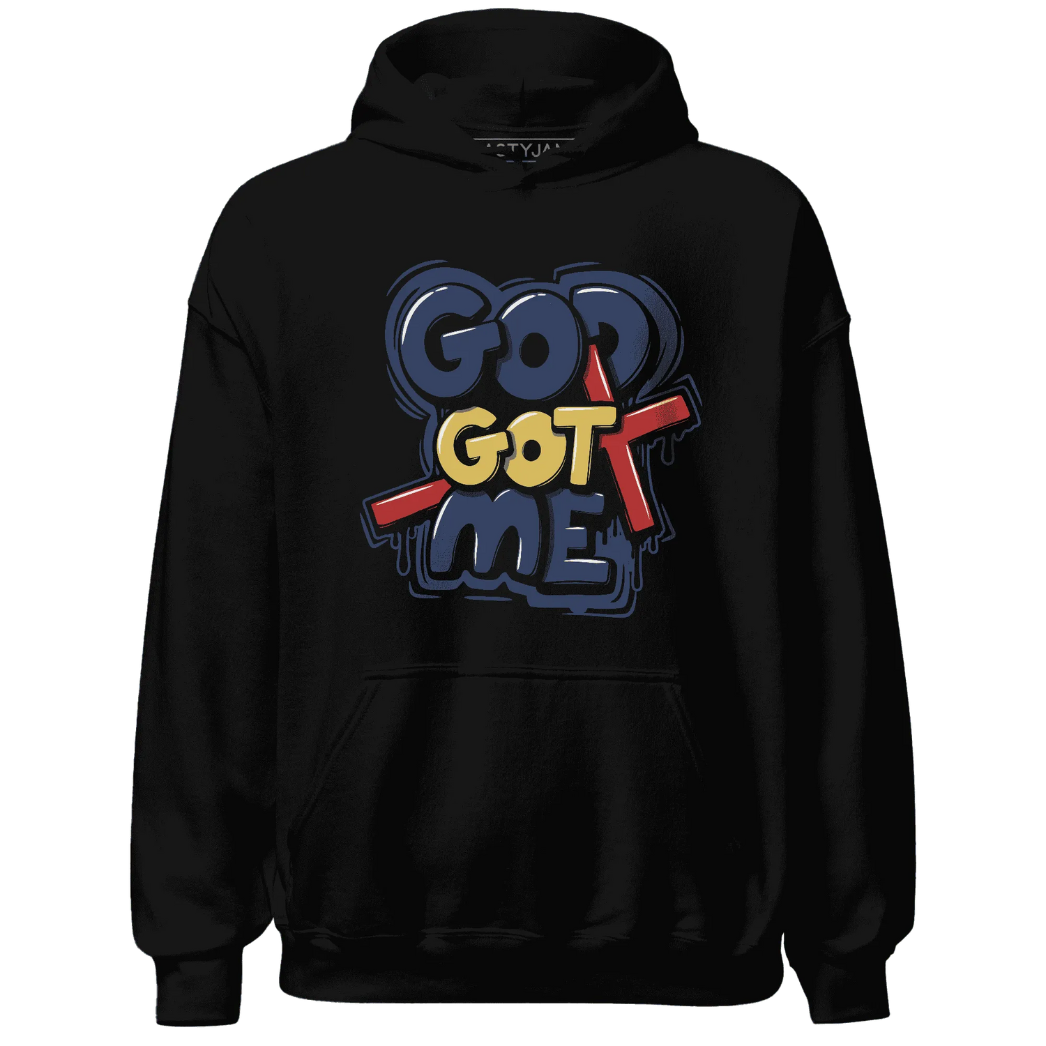 VaporMax-Air-Plus-Midnight-Navy-Gold-Black-NastyJamz-Hoodie-Match-God-Got-Me