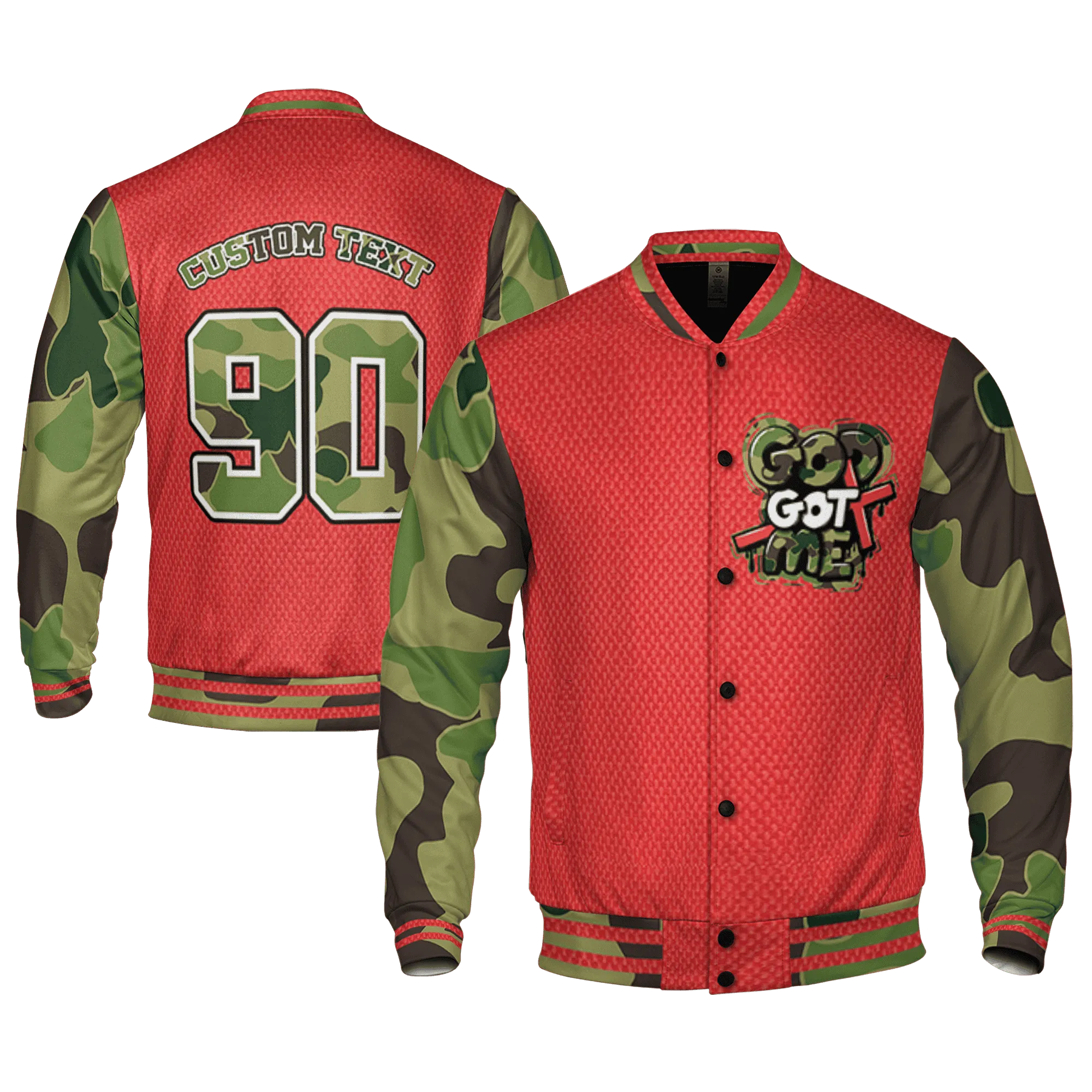 AM-90-Dark-Sage-Solar-Red-NastyJamz-Varsity-Match-God-Got-Me
