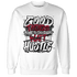 Retro Red Taxi 12s Sweatshirt Match Good Things - NastyJamz