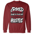 Retro Red Taxi 12s Sweatshirt Match Good Things - NastyJamz