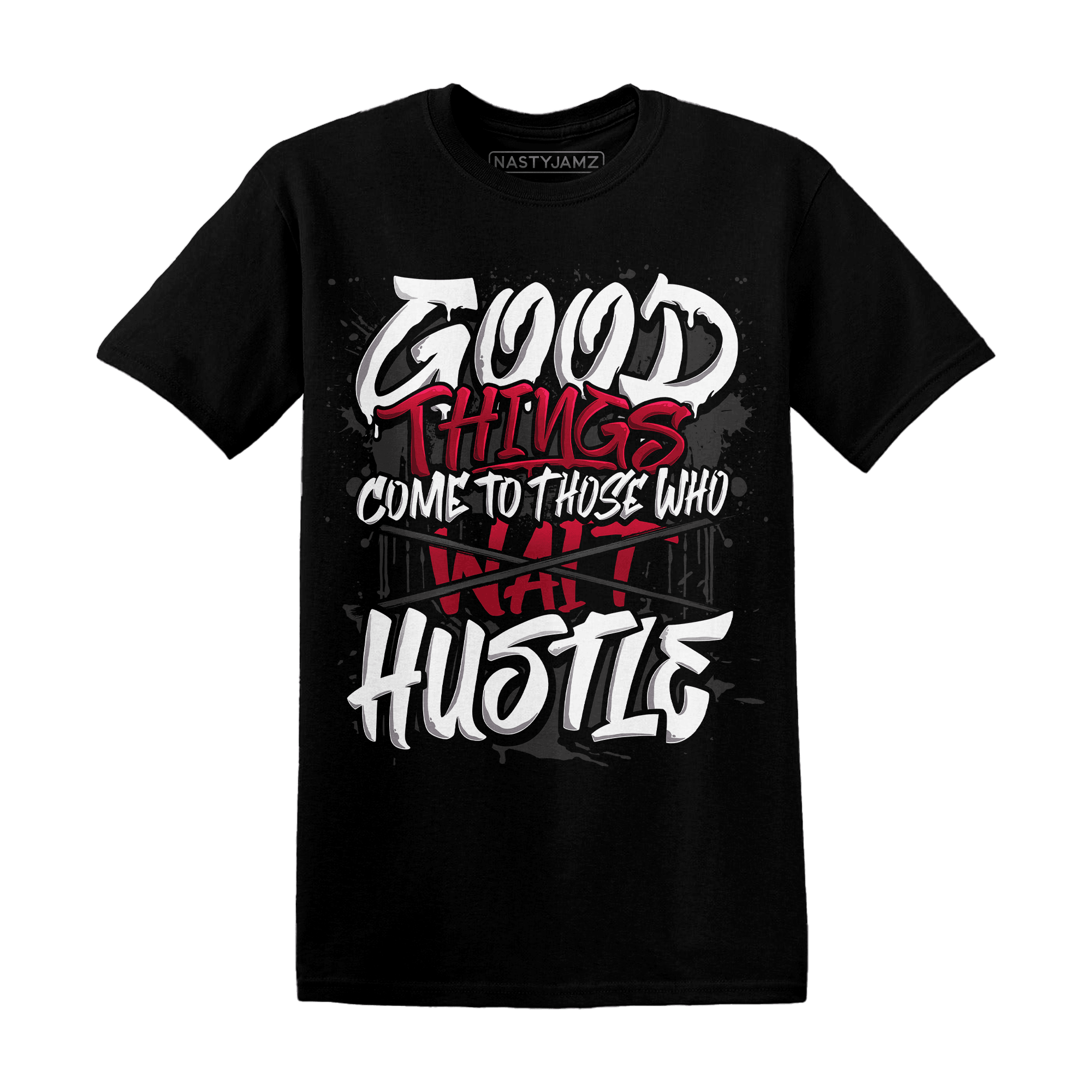 Retro Red Taxi 12s T Shirt Match Good Things - NastyJamz