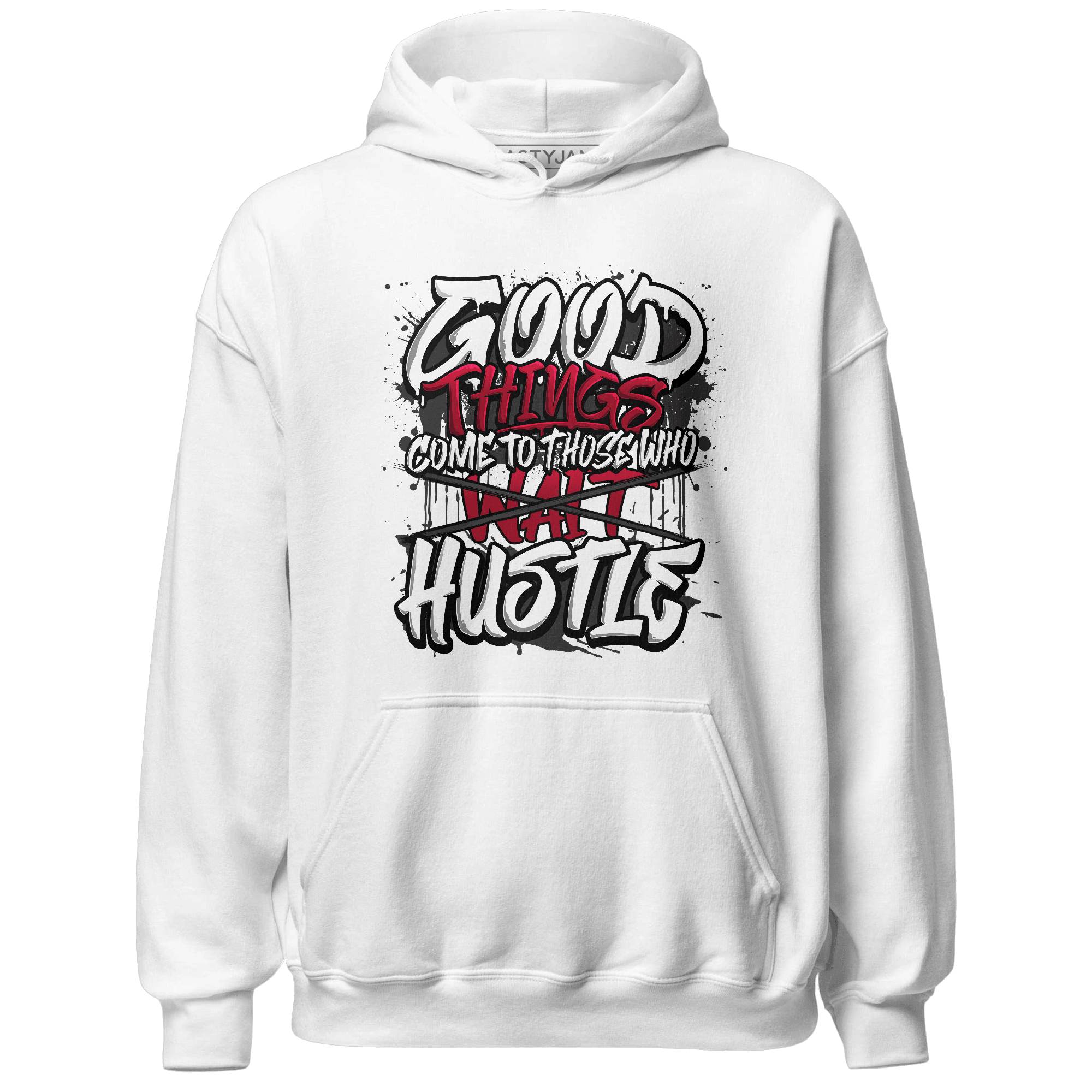 Retro Red Taxi 12s Hoodie Match Good Things - NastyJamz
