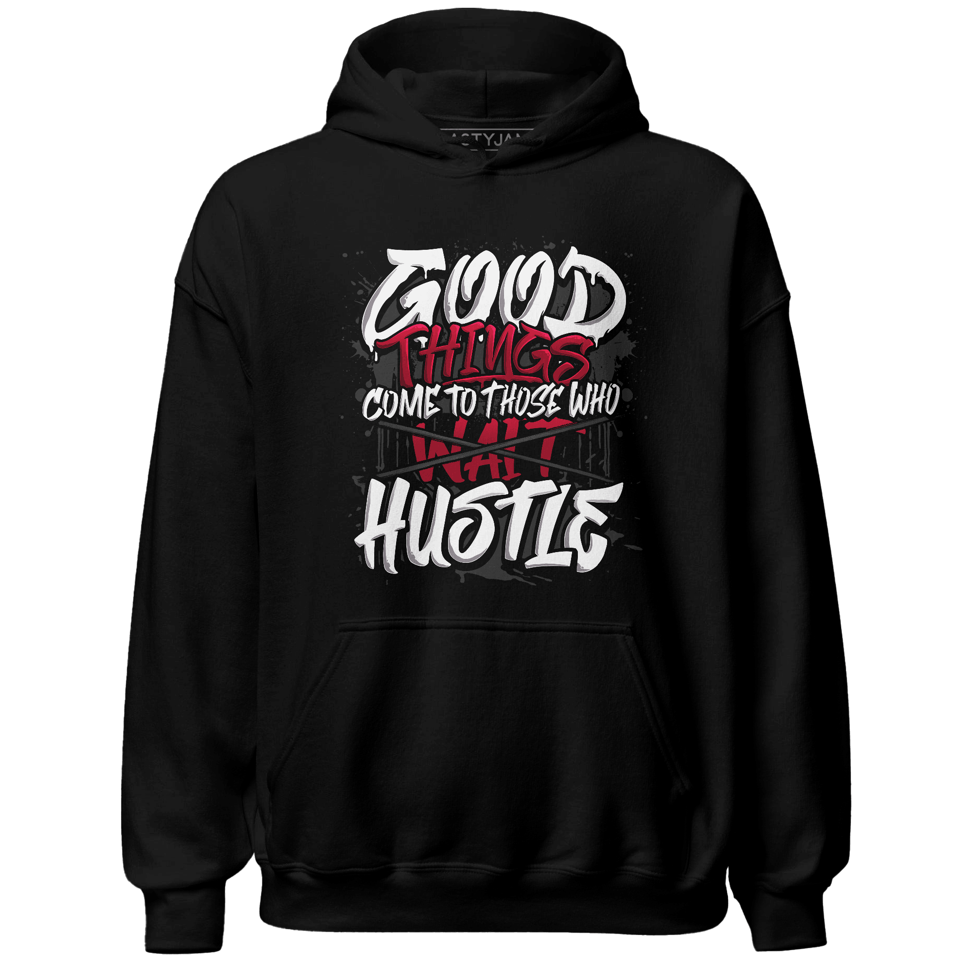 Retro Red Taxi 12s Hoodie Match Good Things - NastyJamz