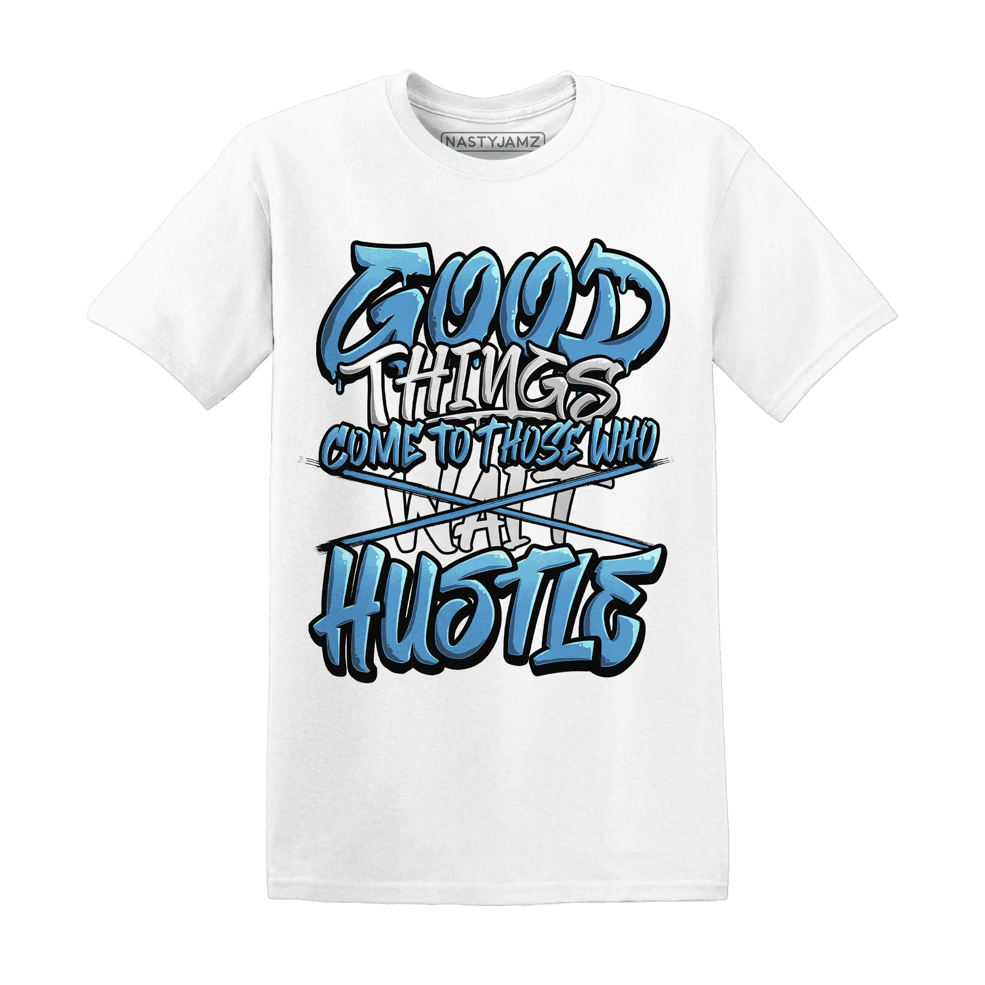NastyJamz-Carolina-Blue-Univercitii-17s-T-Shirt-Match-Good-Things