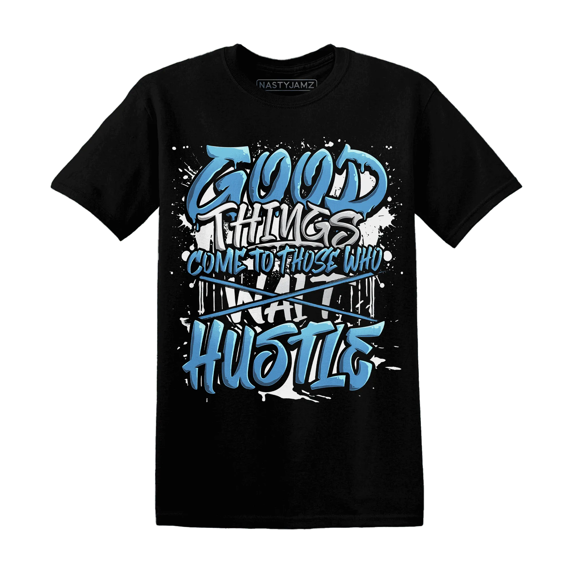 NastyJamz-Carolina-Blue-Univercitii-17s-T-Shirt-Match-Good-Things