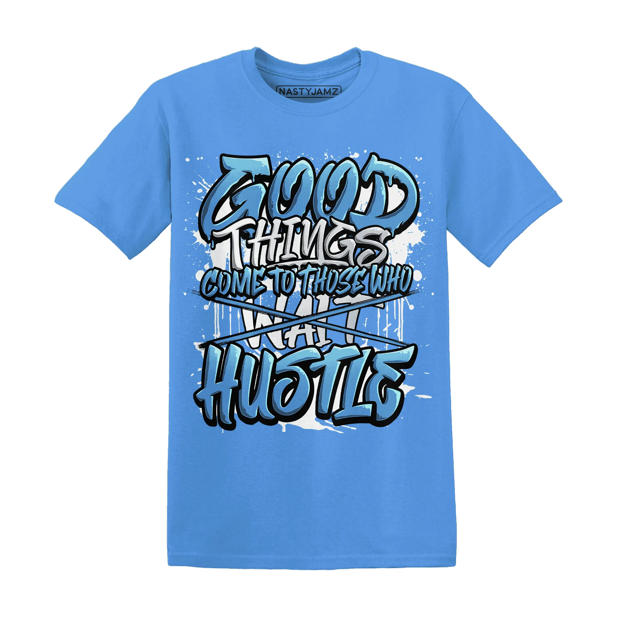 NastyJamz-Carolina-Blue-Univercitii-17s-T-Shirt-Match-Good-Things