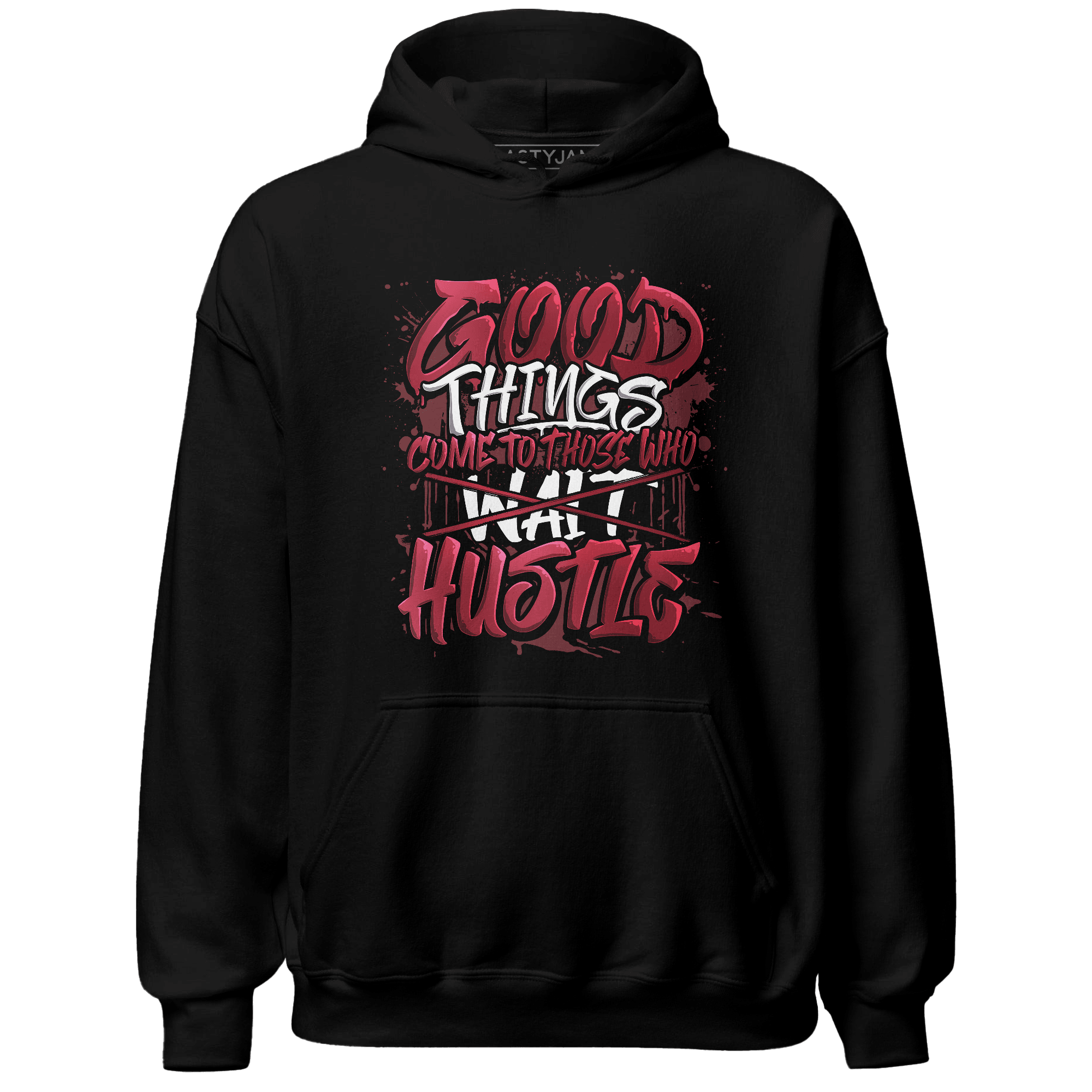High 85 Metallic Burgundy 1s Hoodie Match Good Things - NastyJamz