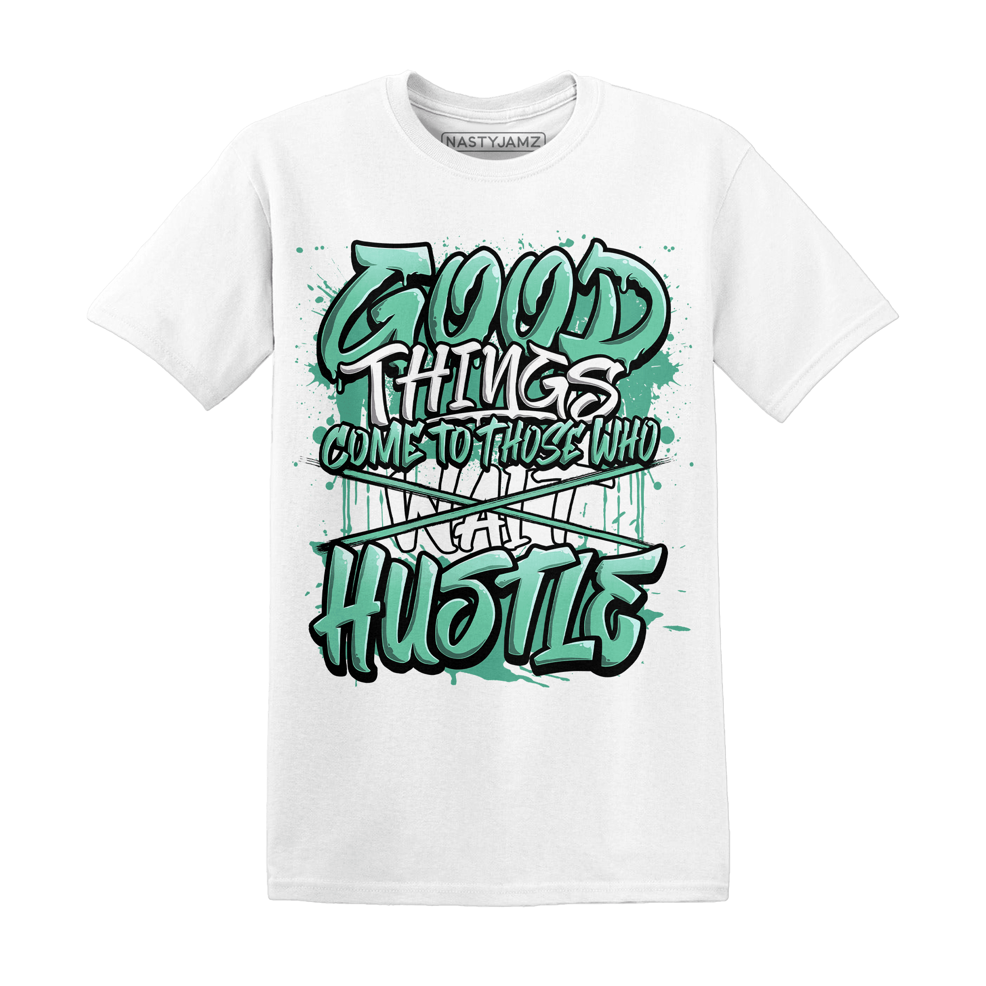 High OG Green Glow 1s T Shirt Match Good Things - NastyJamz