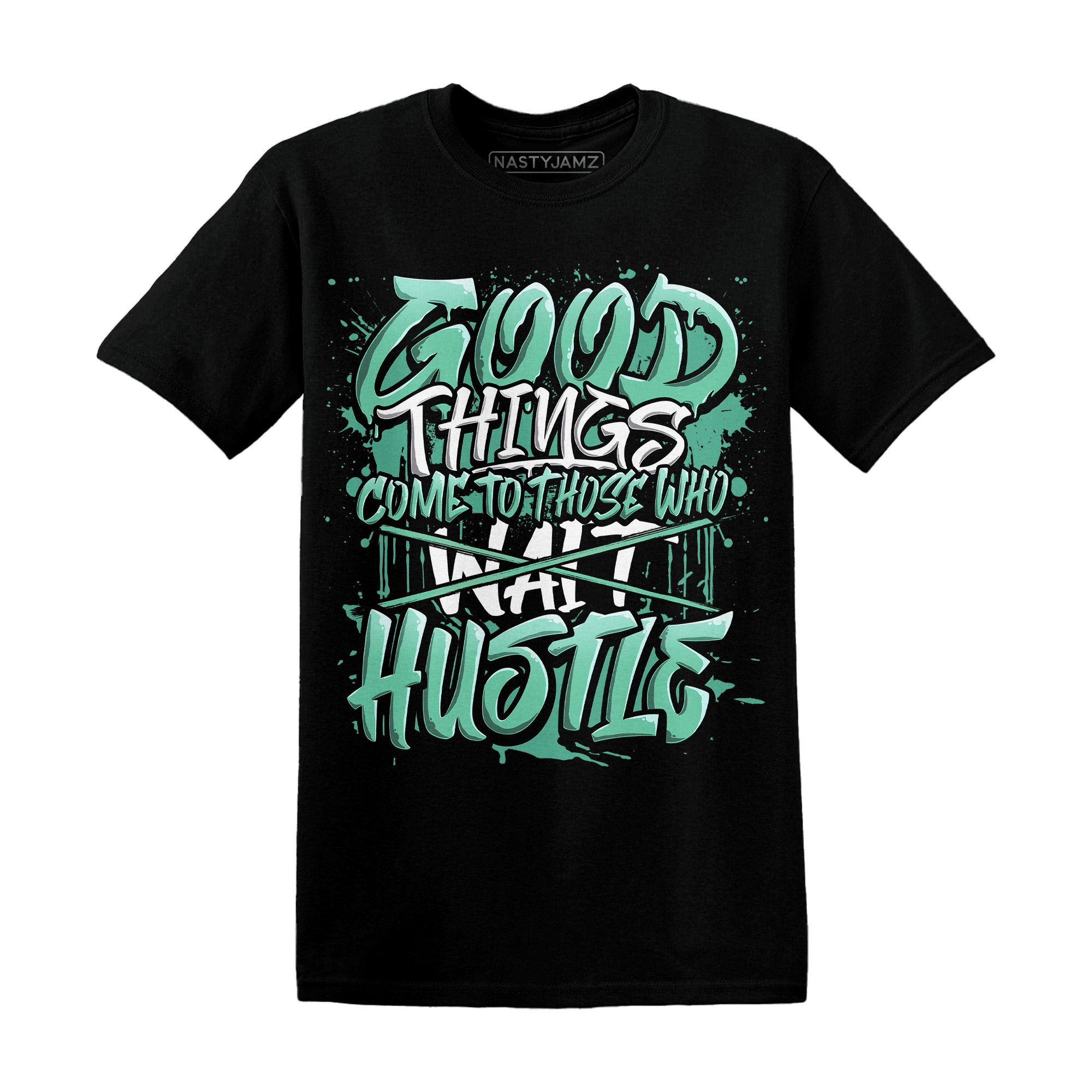 High OG Green Glow 1s T Shirt Match Good Things - NastyJamz