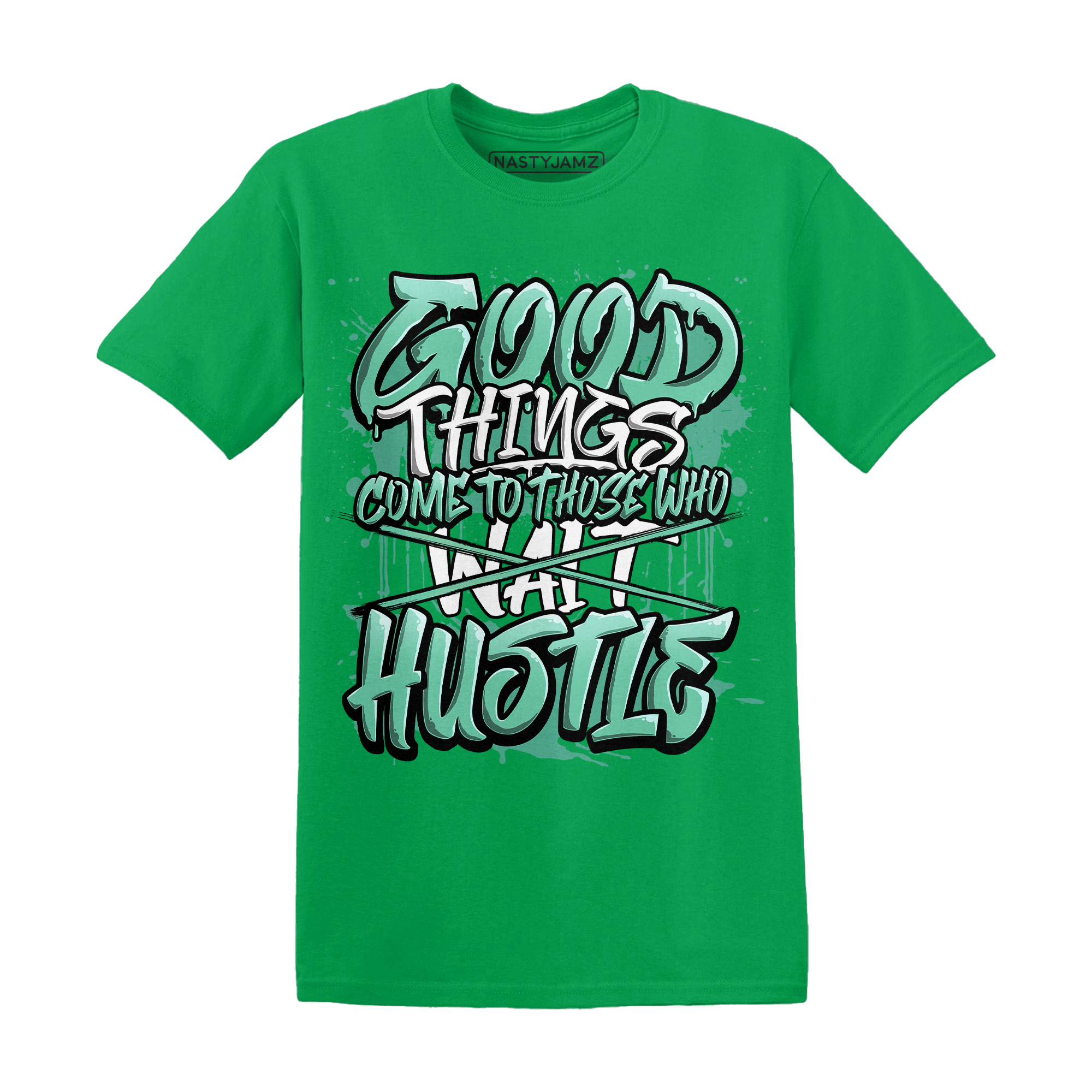 High OG Green Glow 1s T Shirt Match Good Things - NastyJamz