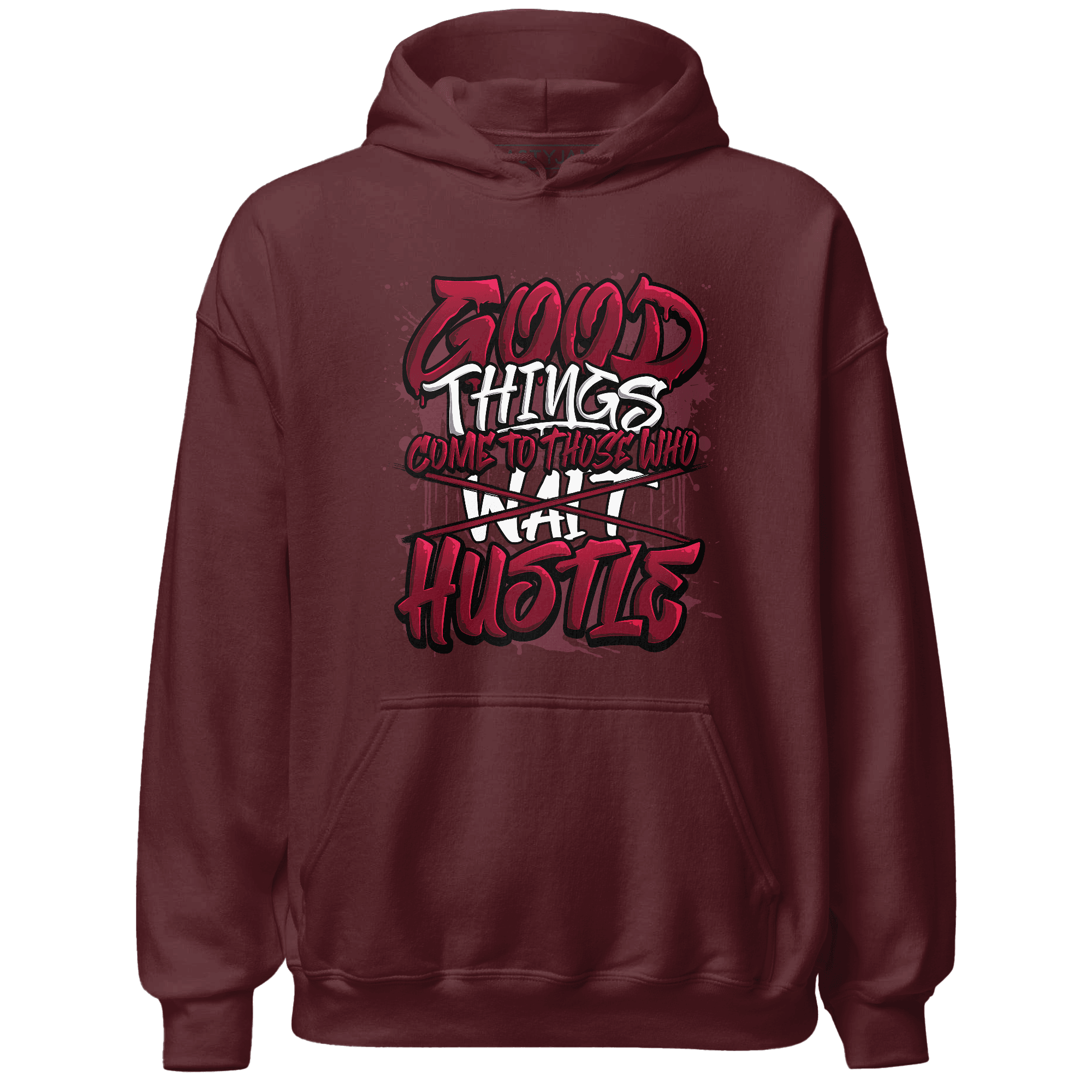 High White Team Red 1s Hoodie Match Good Things - NastyJamz