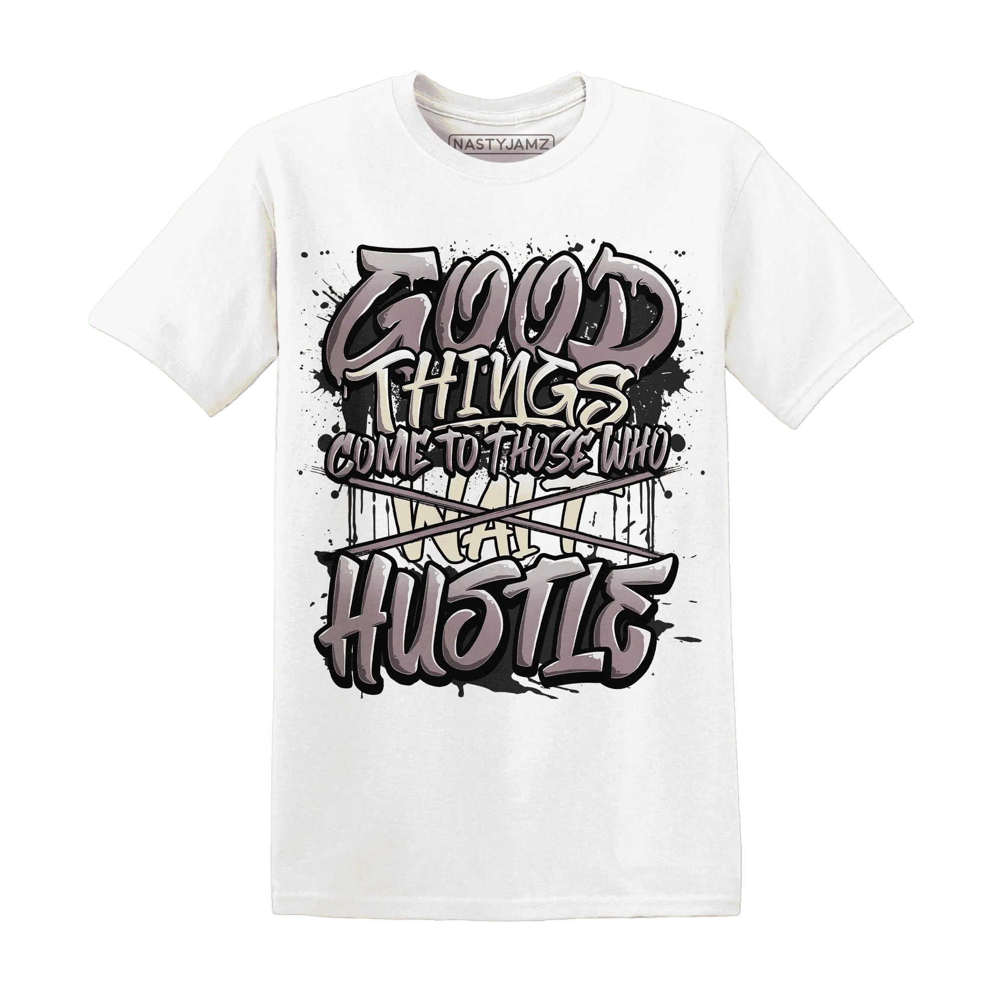 NastyJamz-Black-Violet-Ore-3s-T-Shirt-Match-Good-Things