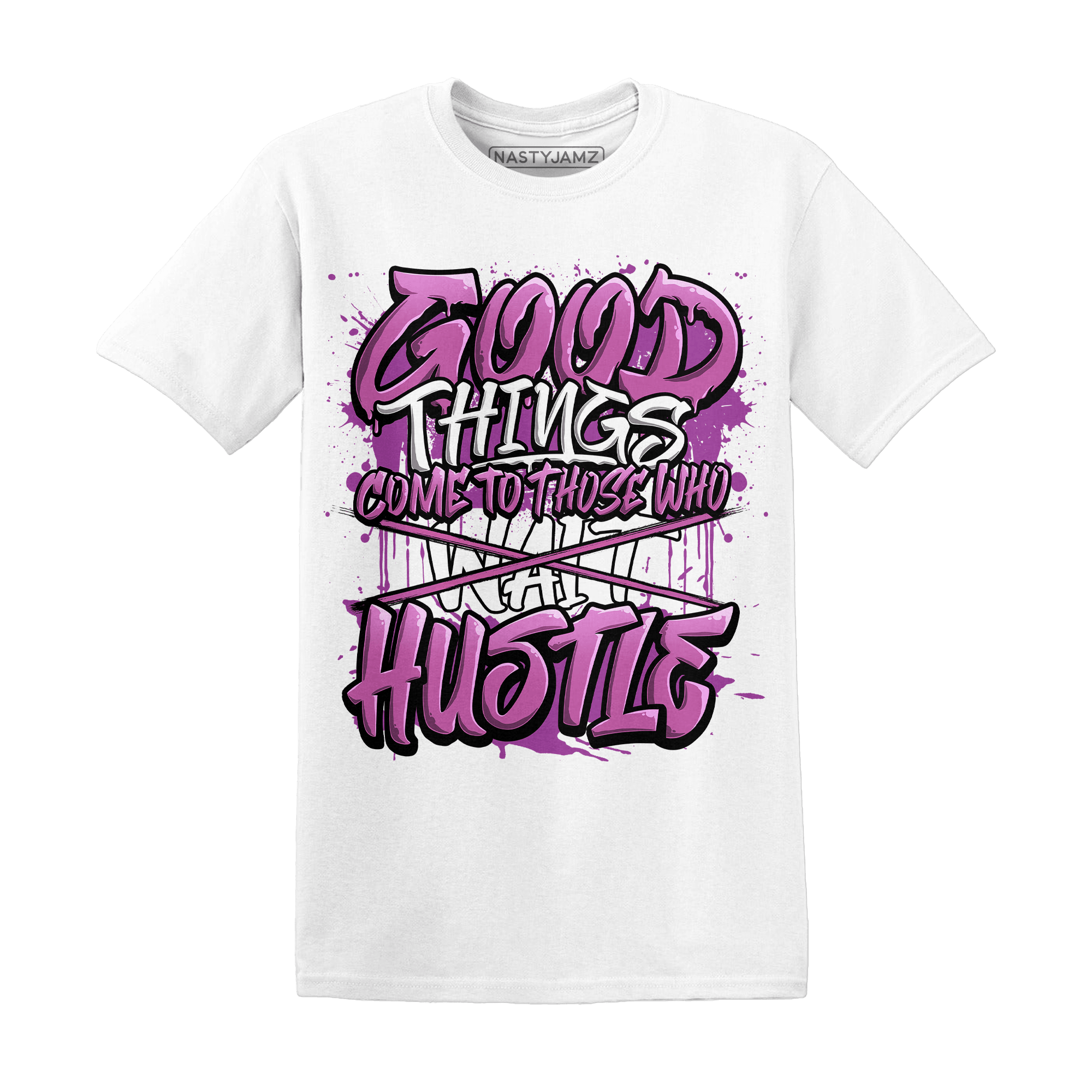 GS Hyper Violet 4s T Shirt Match Good Things - NastyJamz