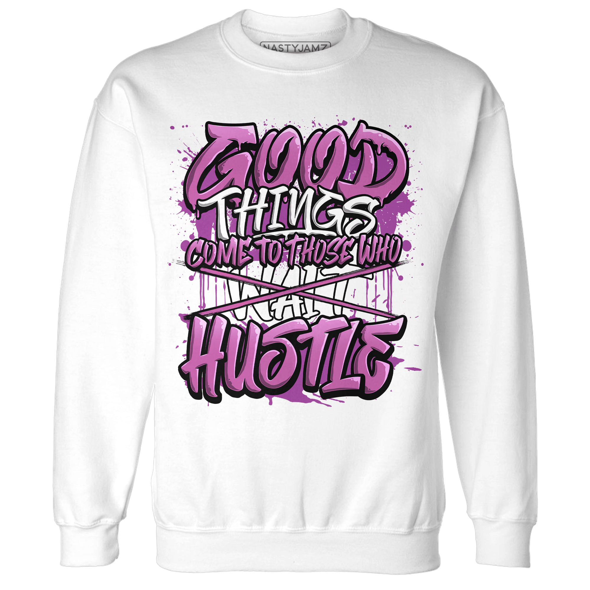 GS Hyper Violet 4s Sweatshirt Match Good Things - NastyJamz