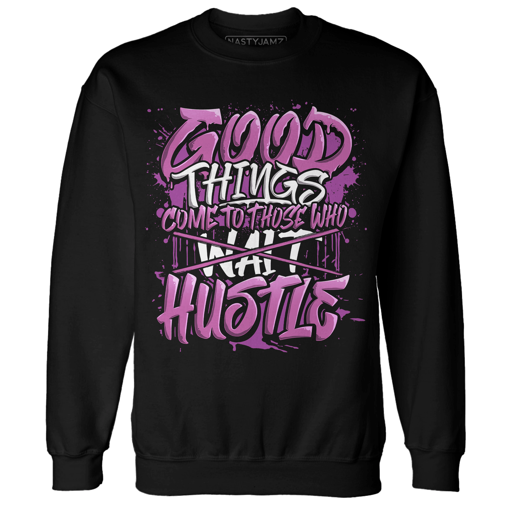 GS Hyper Violet 4s Sweatshirt Match Good Things - NastyJamz