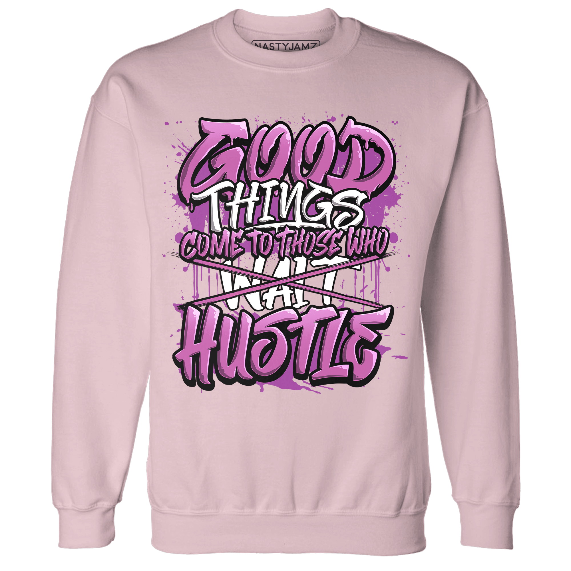 GS Hyper Violet 4s Sweatshirt Match Good Things - NastyJamz