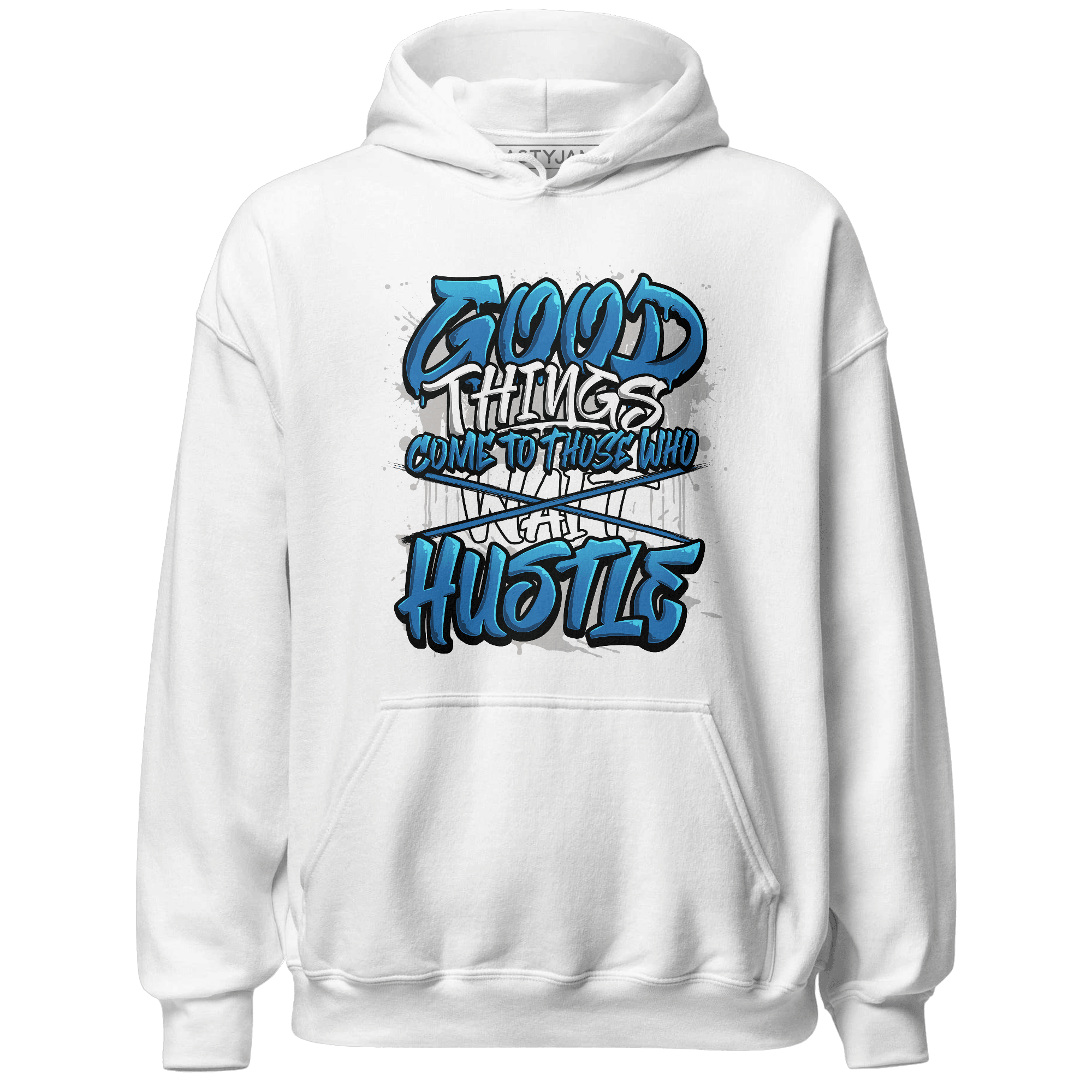 Industrial Blue 4s Hoodie Match Good Things - NastyJamz