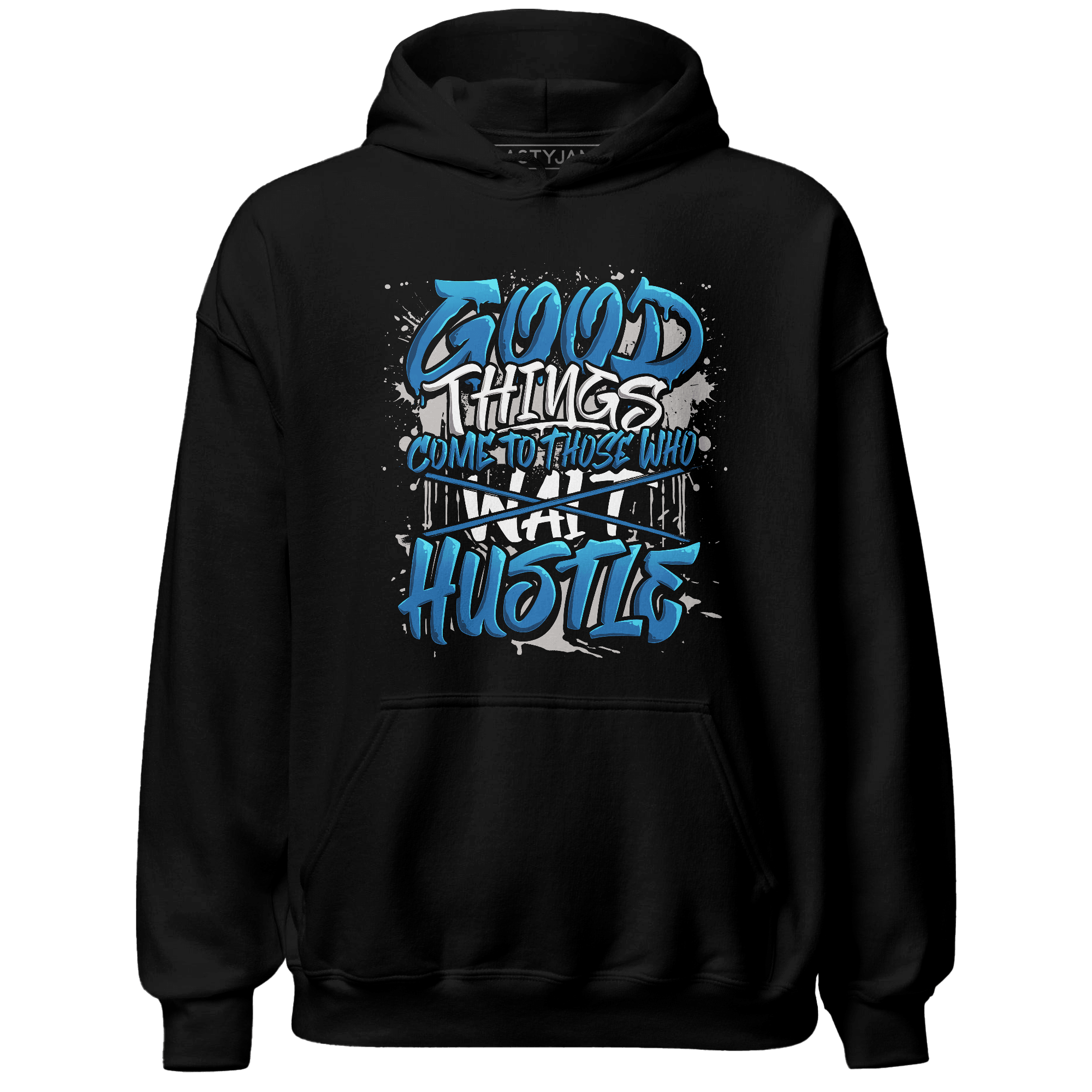 Industrial Blue 4s Hoodie Match Good Things - NastyJamz