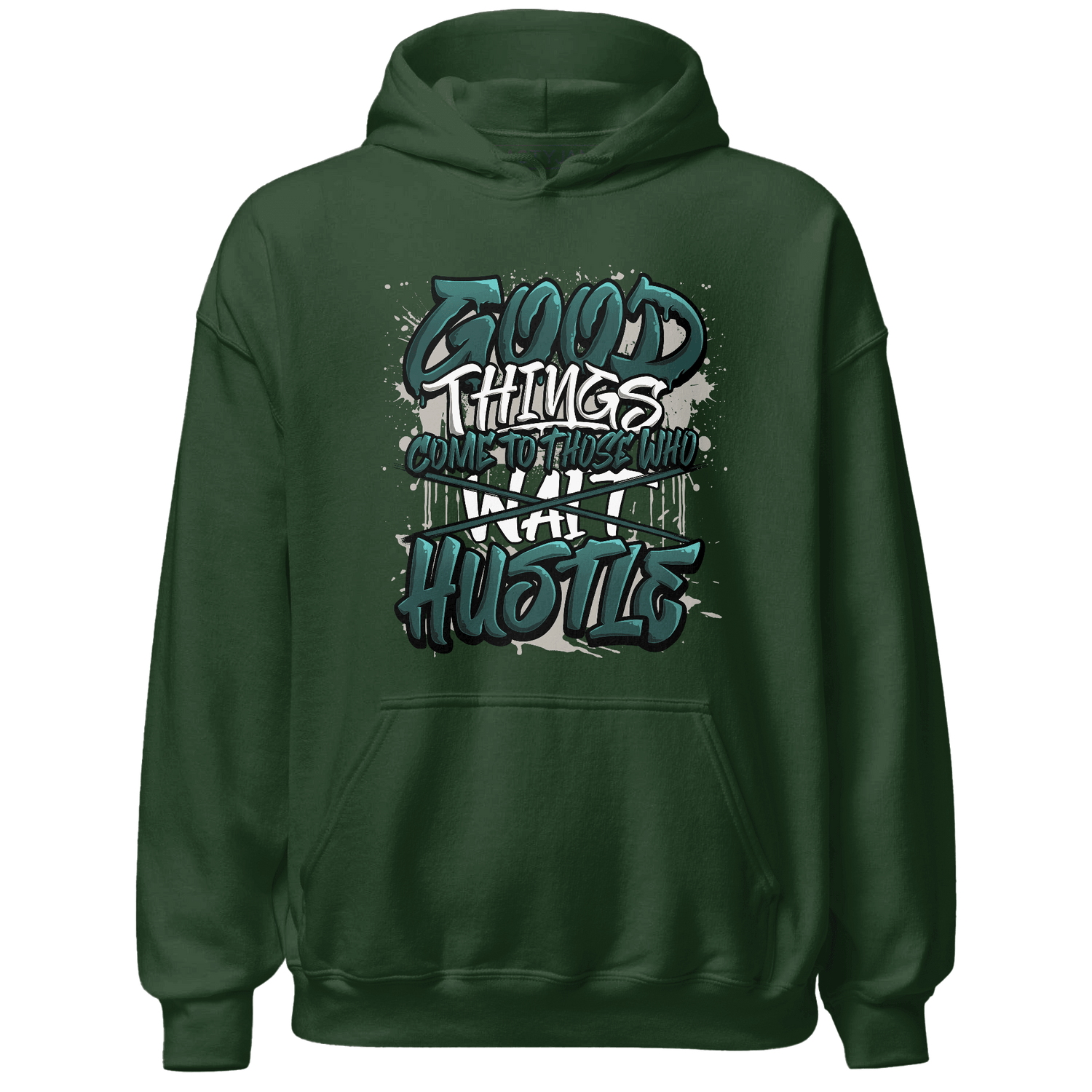 Oxidized Green 4s Hoodie Match Good Things - NastyJamz