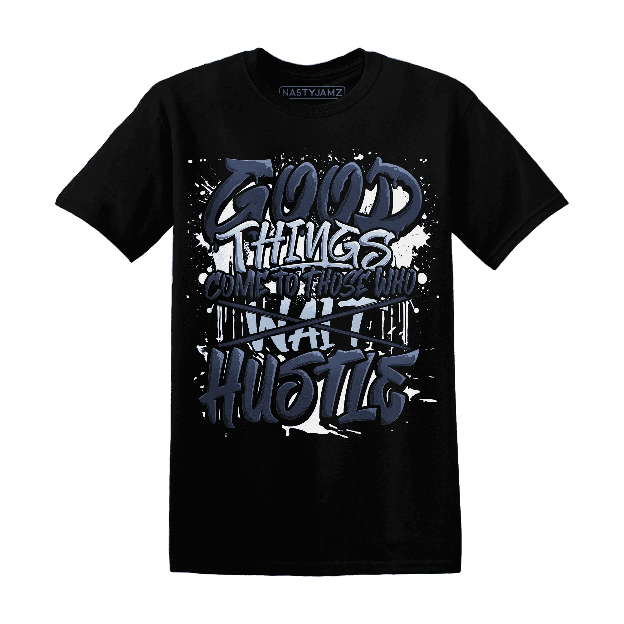 White-Navy-6s-T-Shirt-Match-Good-Things
