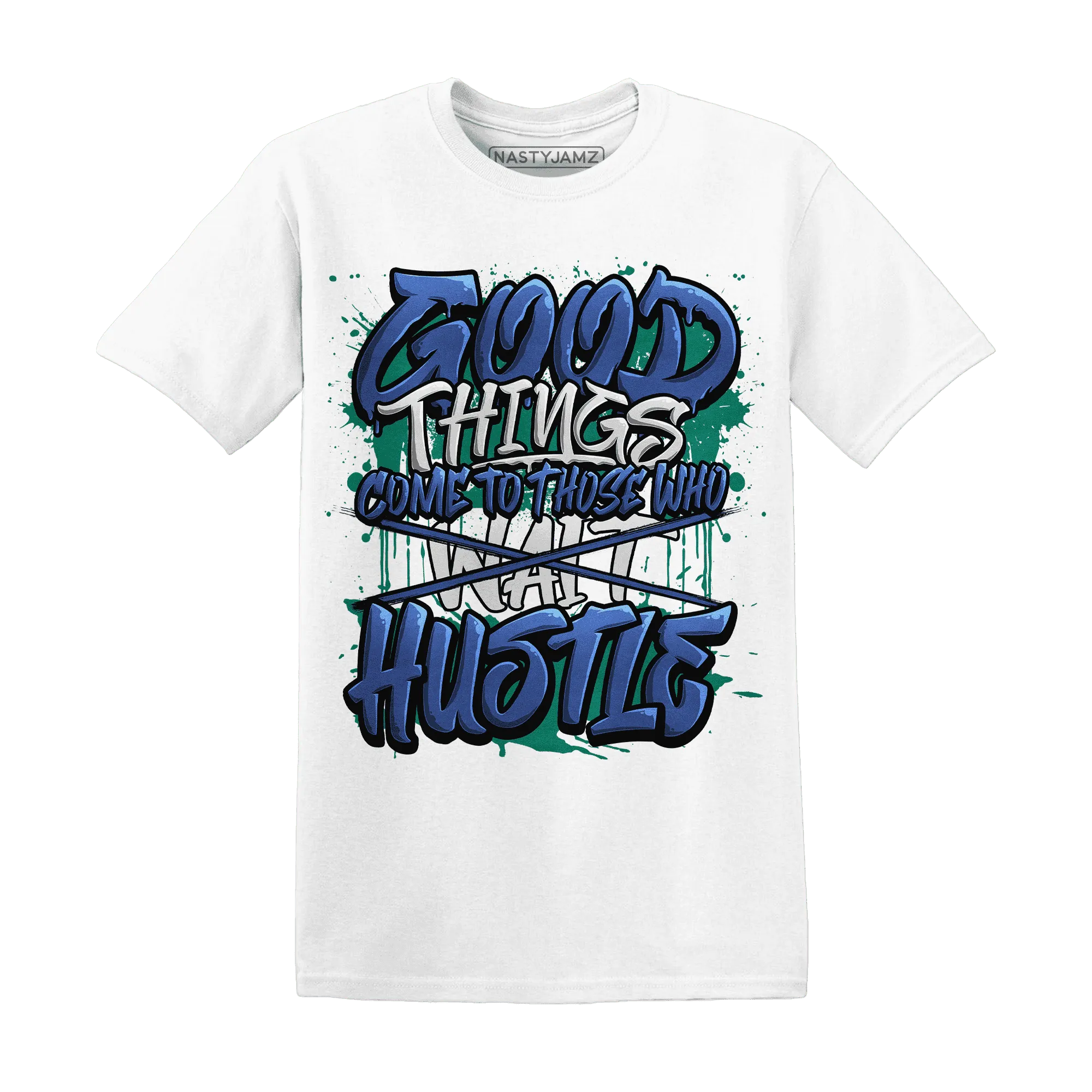 Dunk-Hyper-Royal-Malachite-NastyJamz-T-Shirt-Match-Good-Things