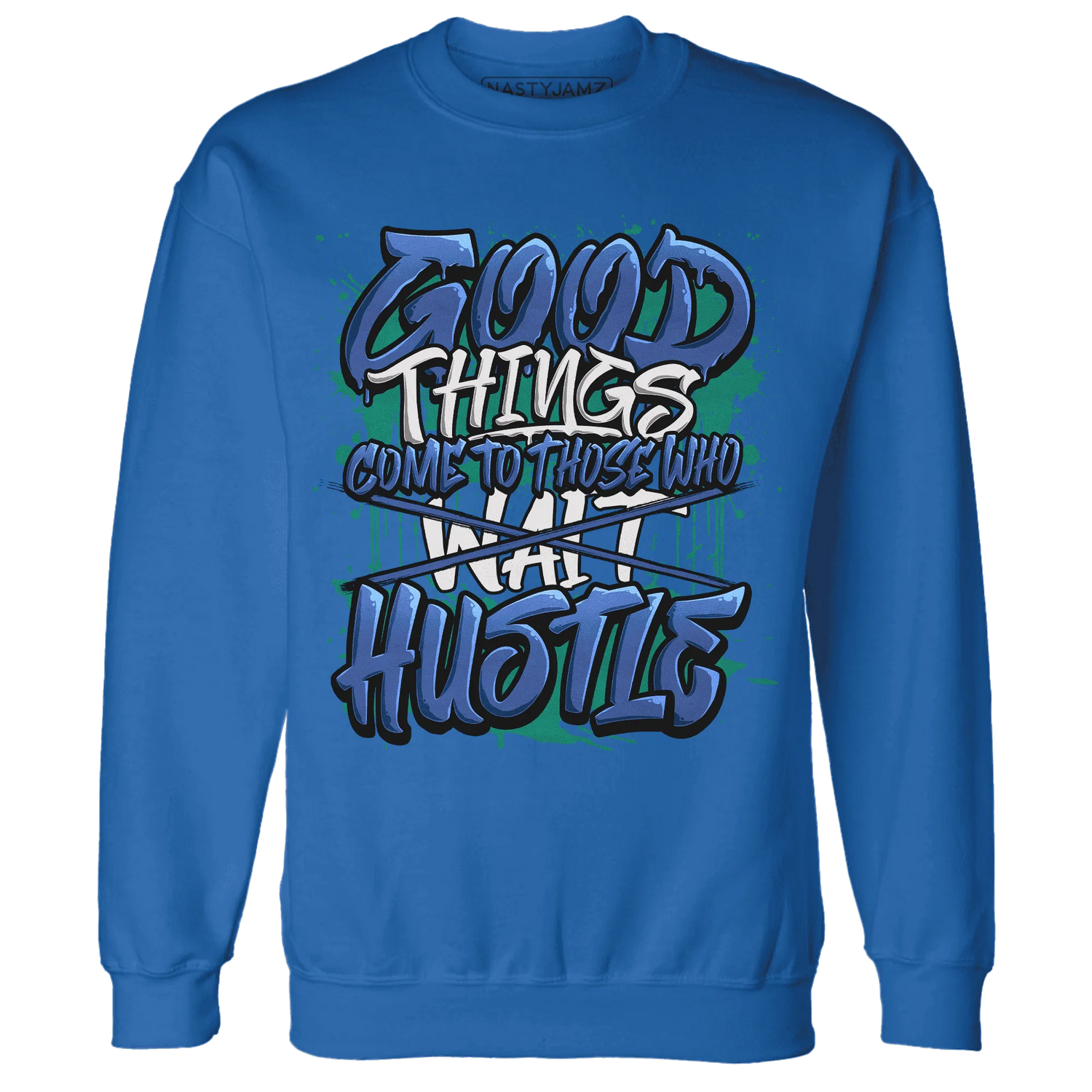 Dunk-Hyper-Royal-Malachite-NastyJamz-Sweatshirt-Match-Good-Things