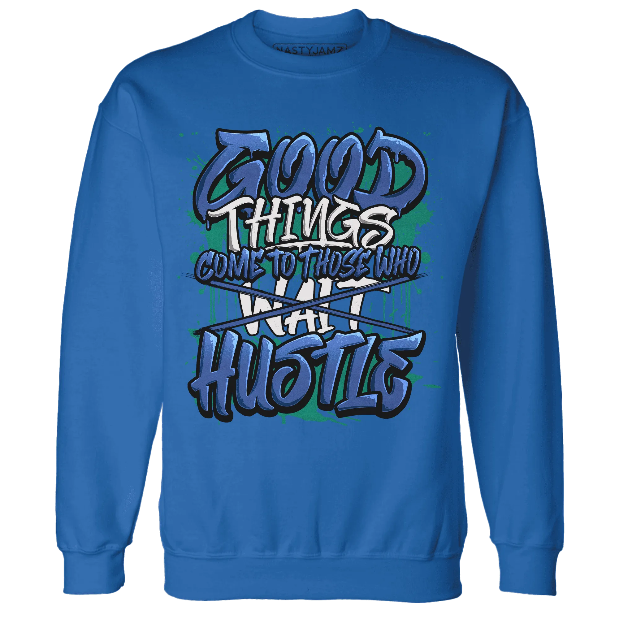 Dunk-Hyper-Royal-Malachite-NastyJamz-Sweatshirt-Match-Good-Things