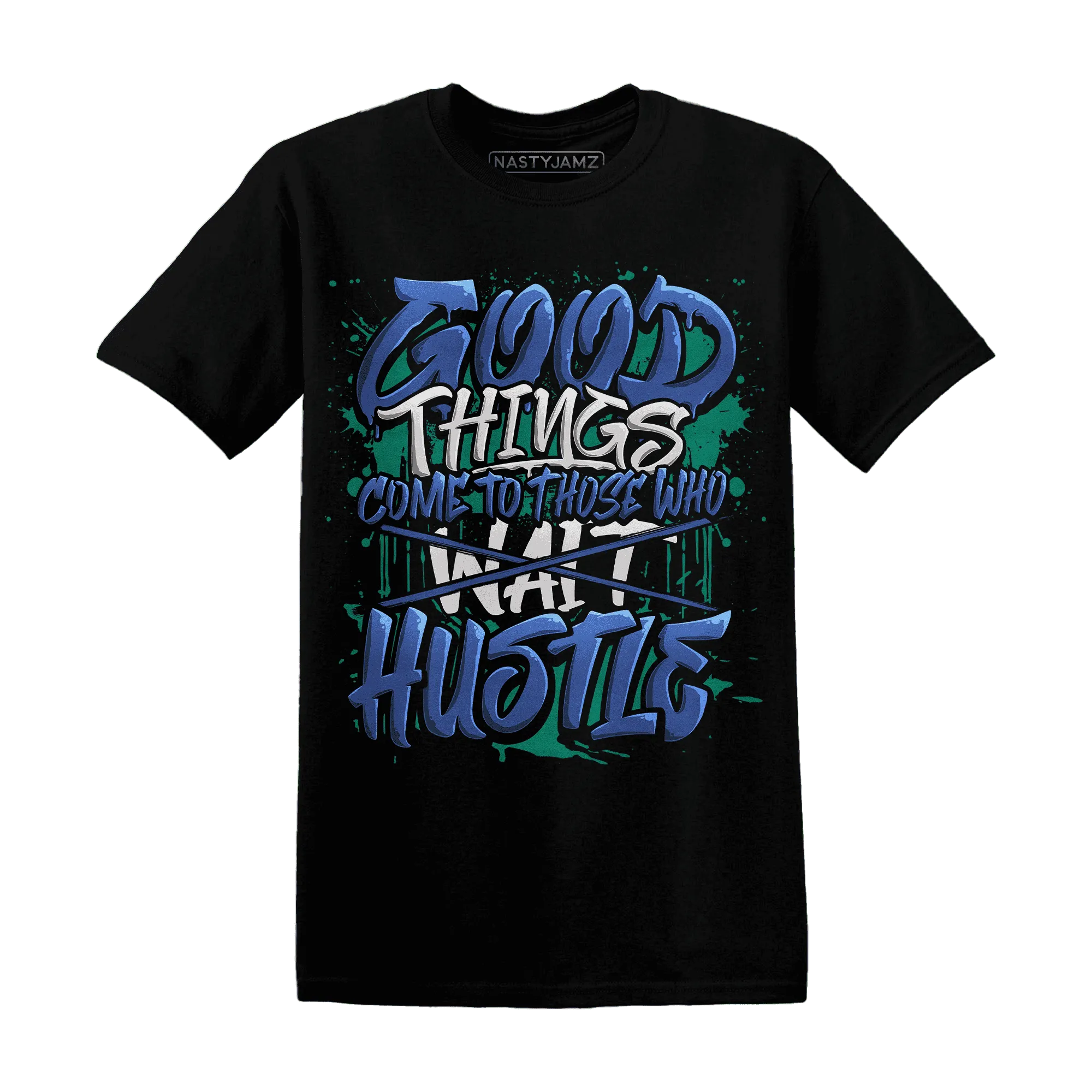 Dunk-Hyper-Royal-Malachite-NastyJamz-T-Shirt-Match-Good-Things