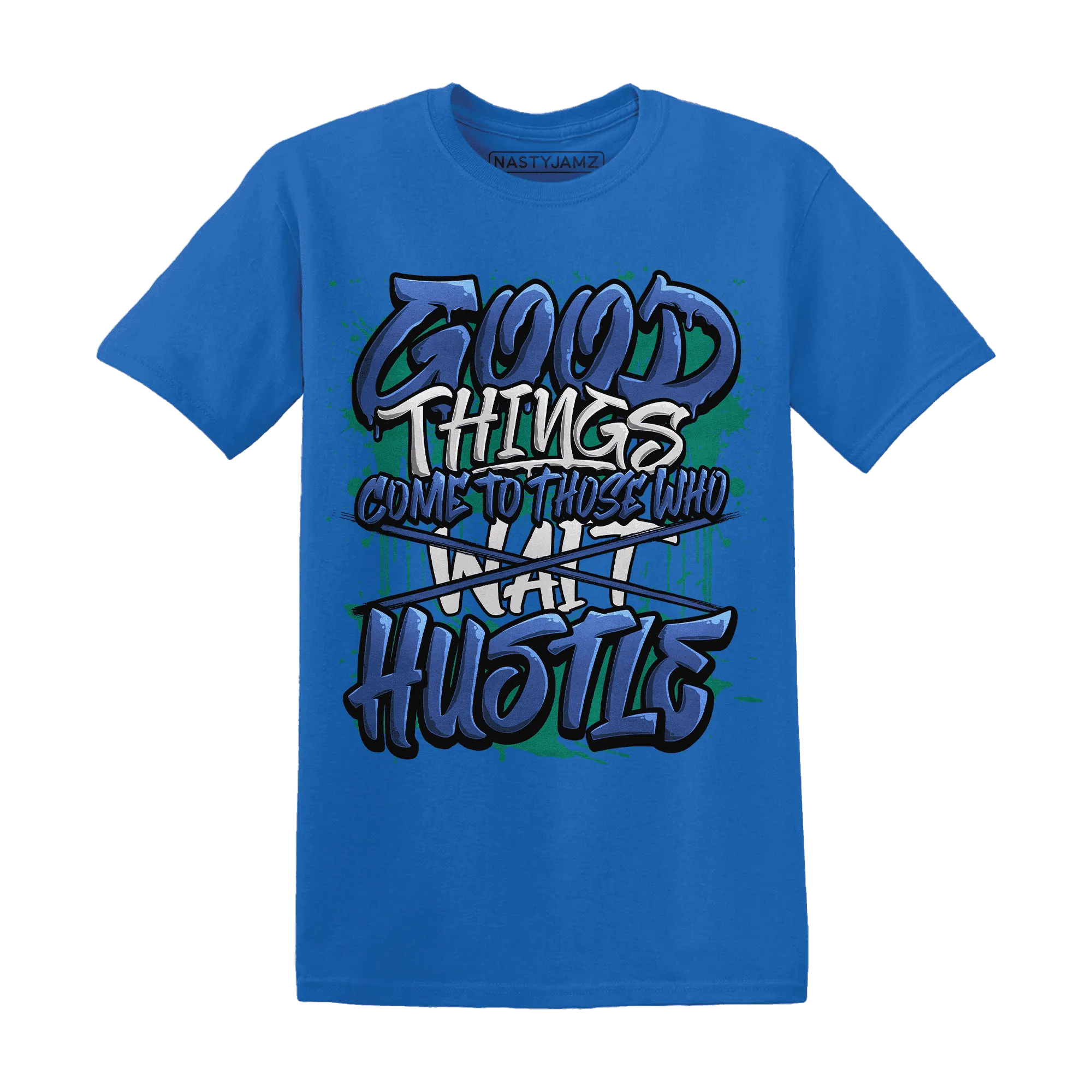 Dunk-Hyper-Royal-Malachite-NastyJamz-T-Shirt-Match-Good-Things