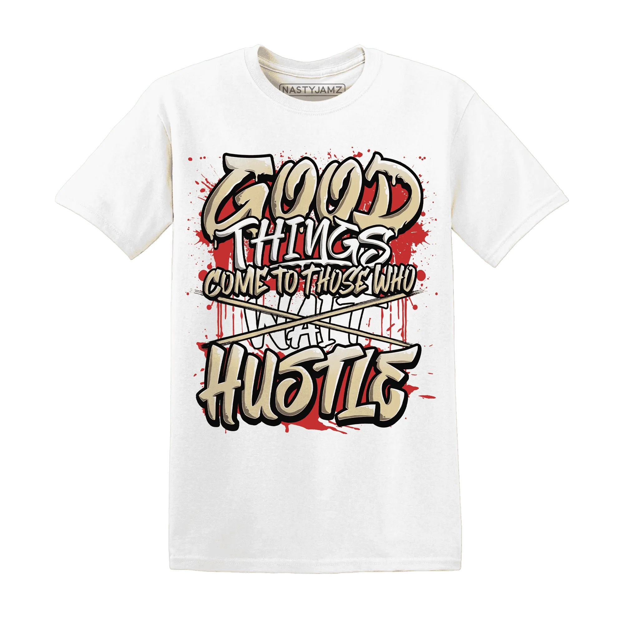 Dunk-Strawberry-Waffle-NastyJamz-T-Shirt-Match-Good-Things