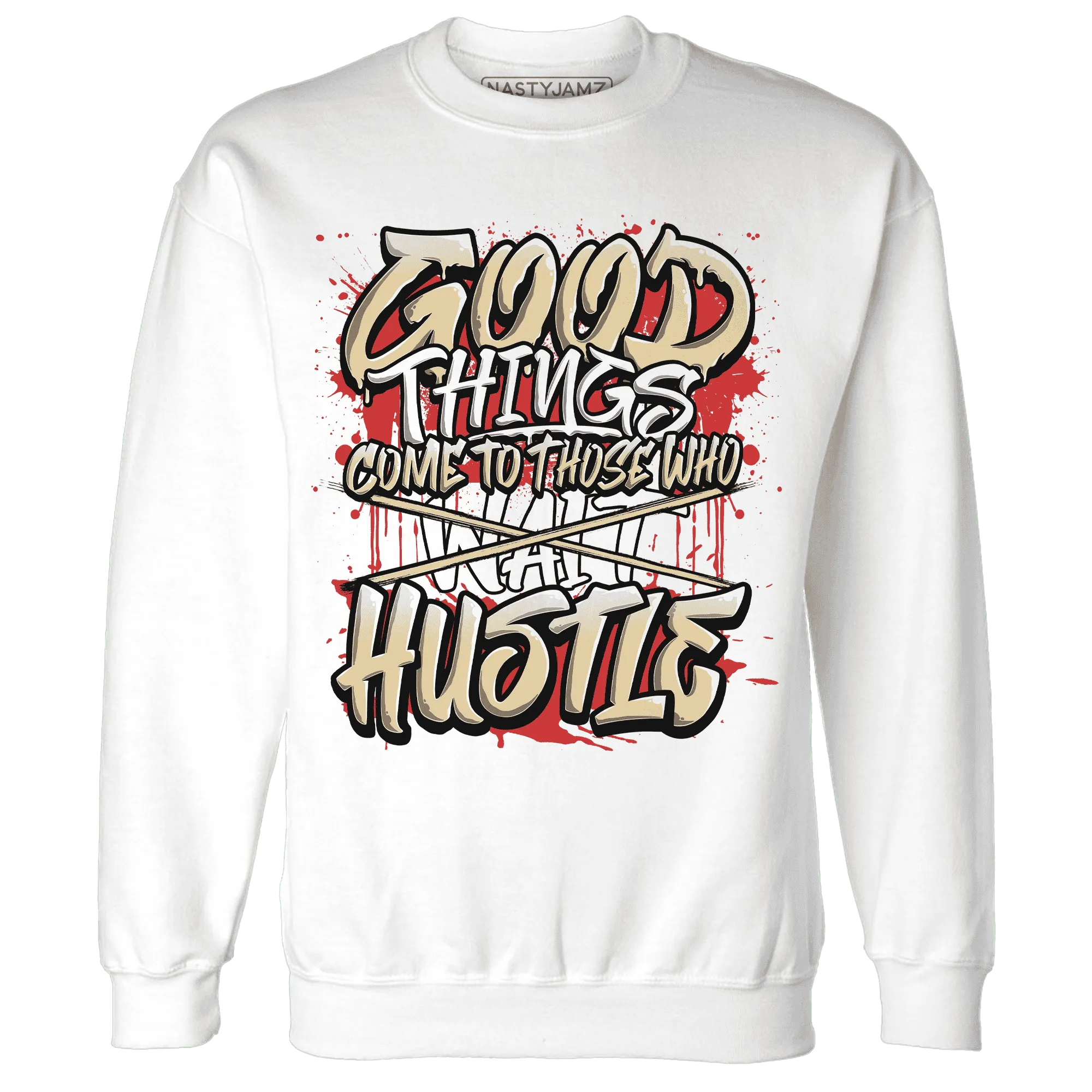 Dunk-Strawberry-Waffle-NastyJamz-Sweatshirt-Match-Good-Things